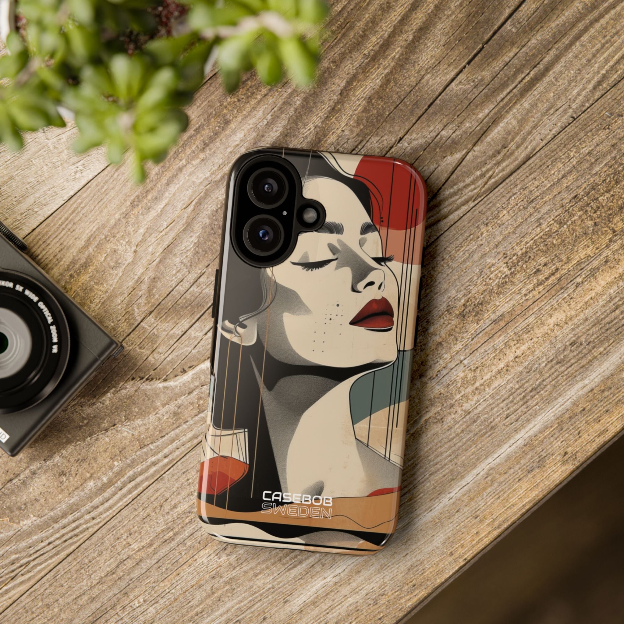 Calm Retro Muse iPhone 16 - Tough