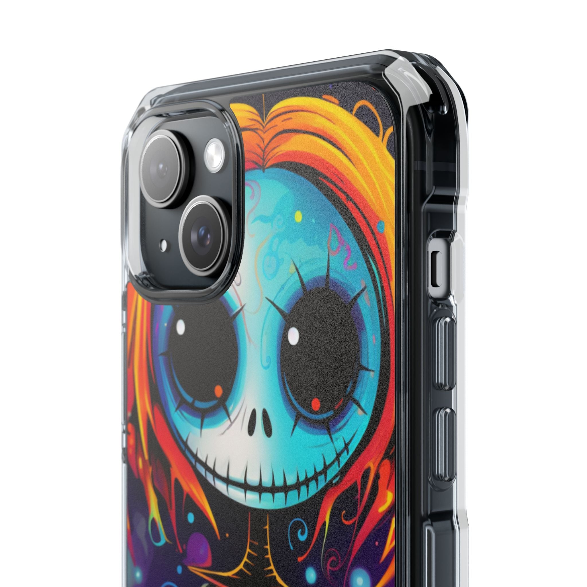 Skeletal Figure Laughs iPhone Case - Impact