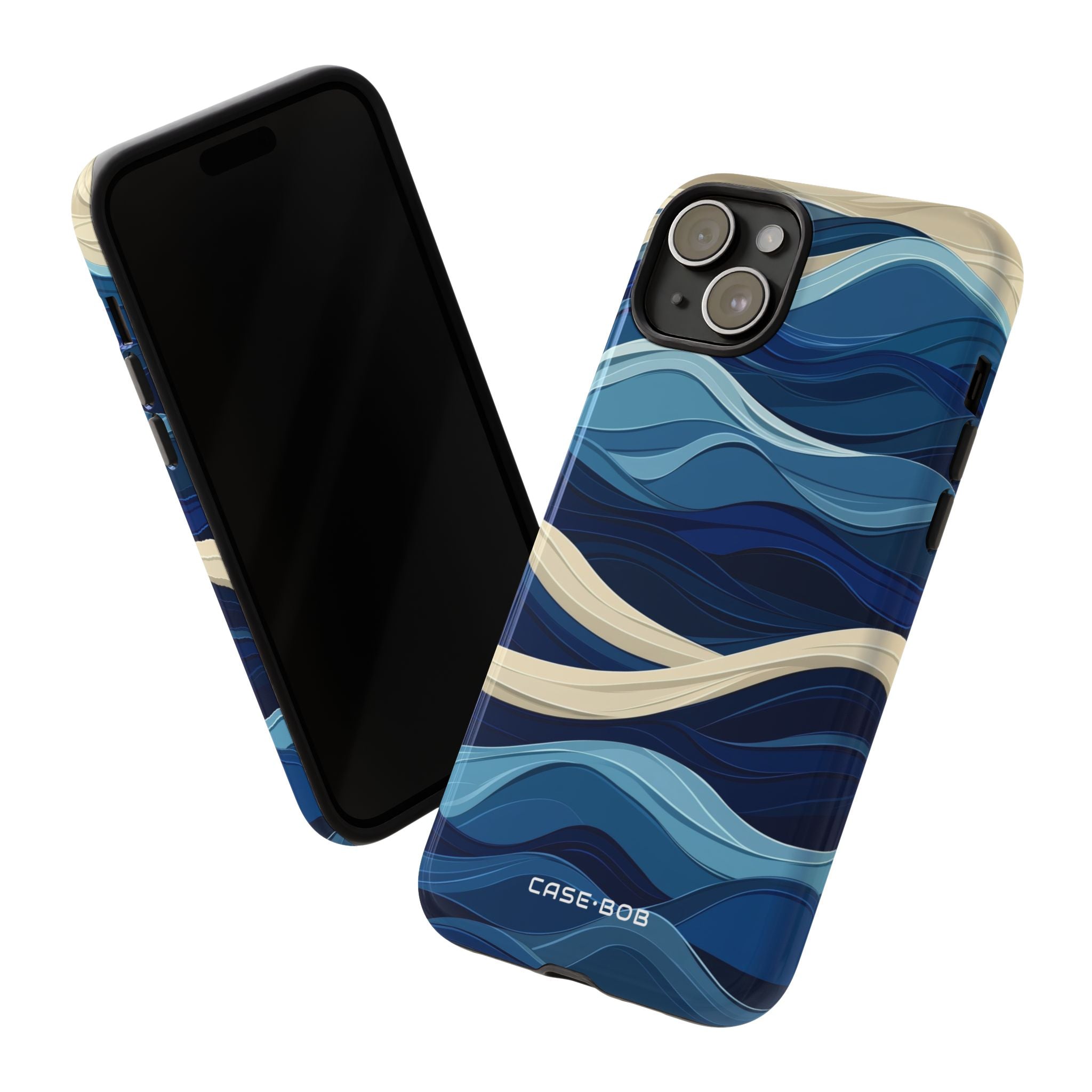 Ocean Rhythm iPhone 15 Plus Case - Tough