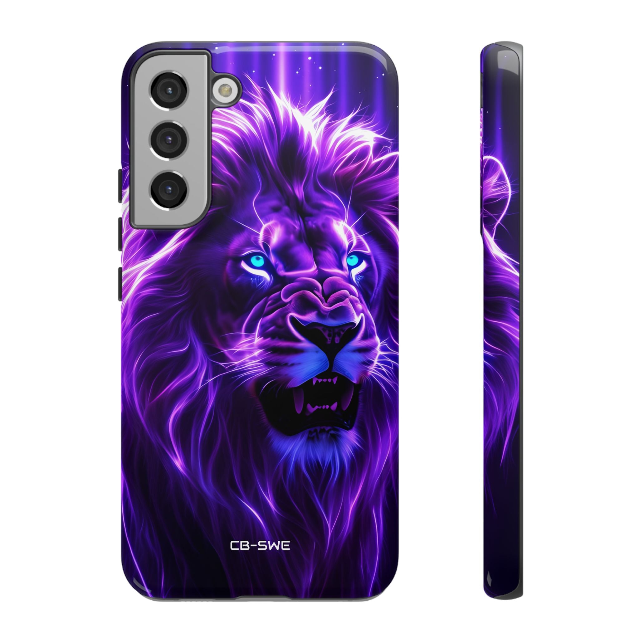 Neon Lion Majesty - Samsung Case