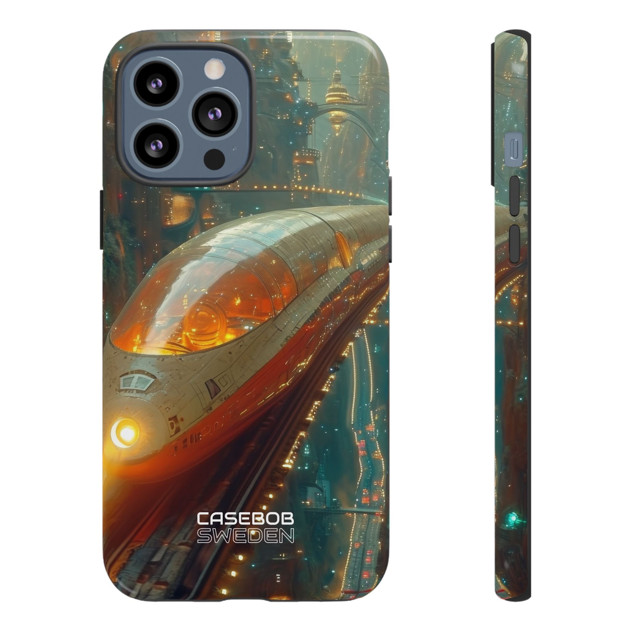 Futuristic Train Odyssey iPhone 13 - Tough