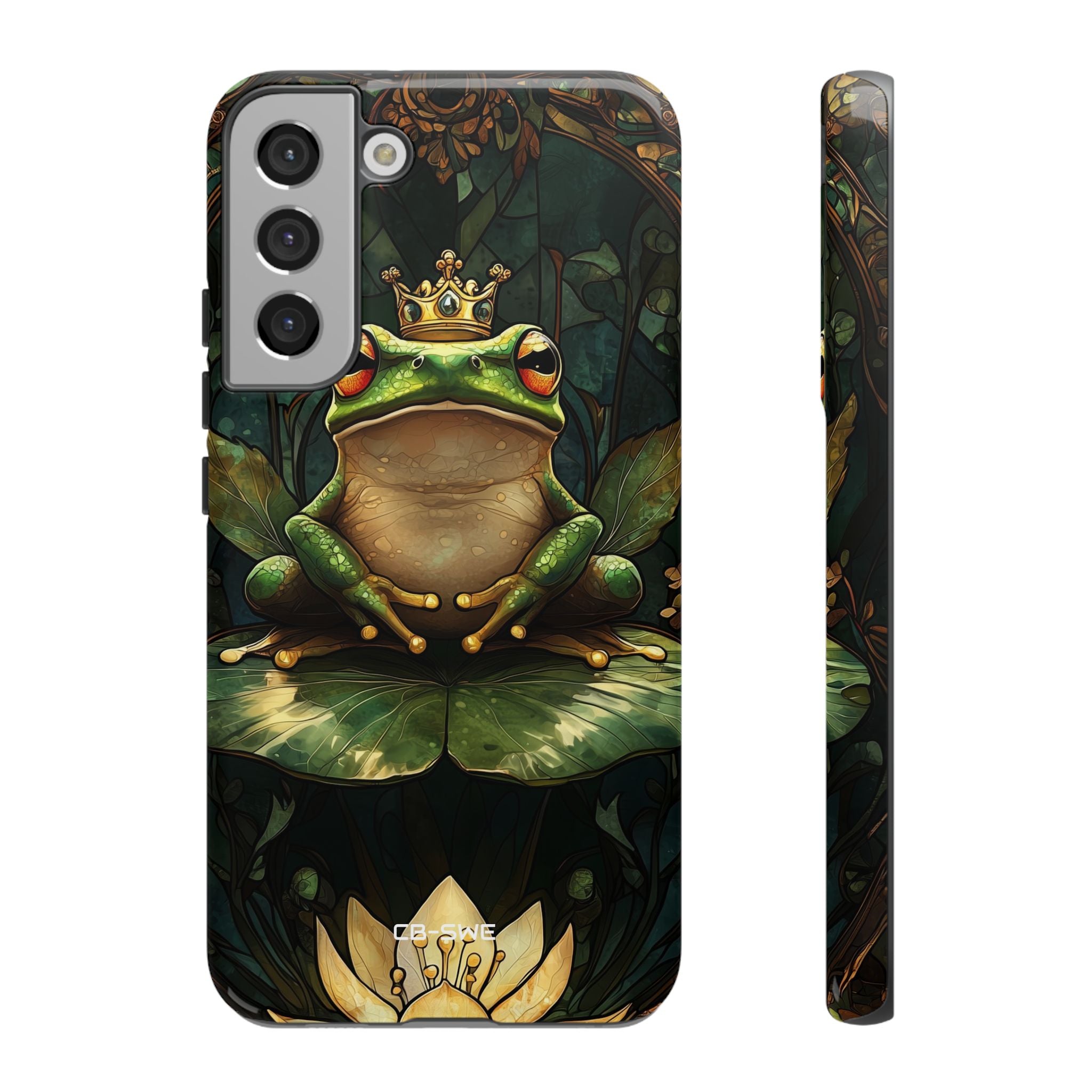 Crowned Frog Rests - Samsung Case