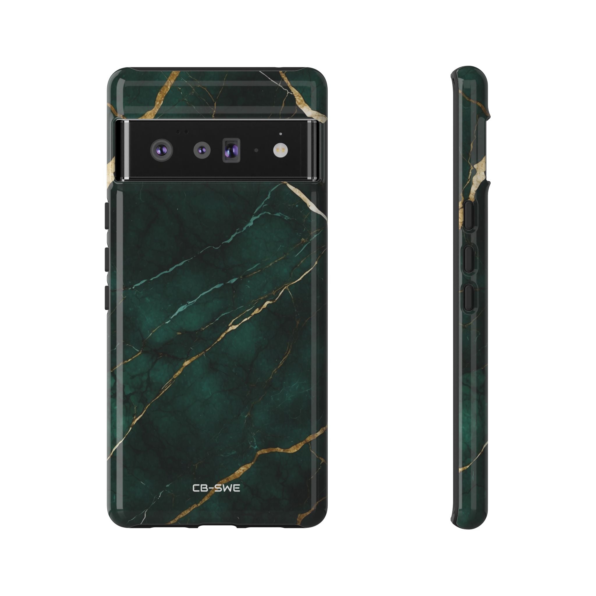 Emerald Veins Flow - Google Pixel Case