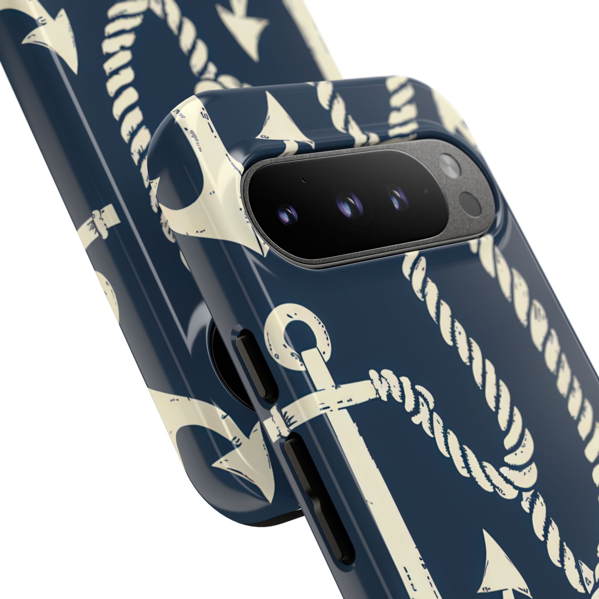Nautical Anchors Rope Google Pixel 9 - Tough
