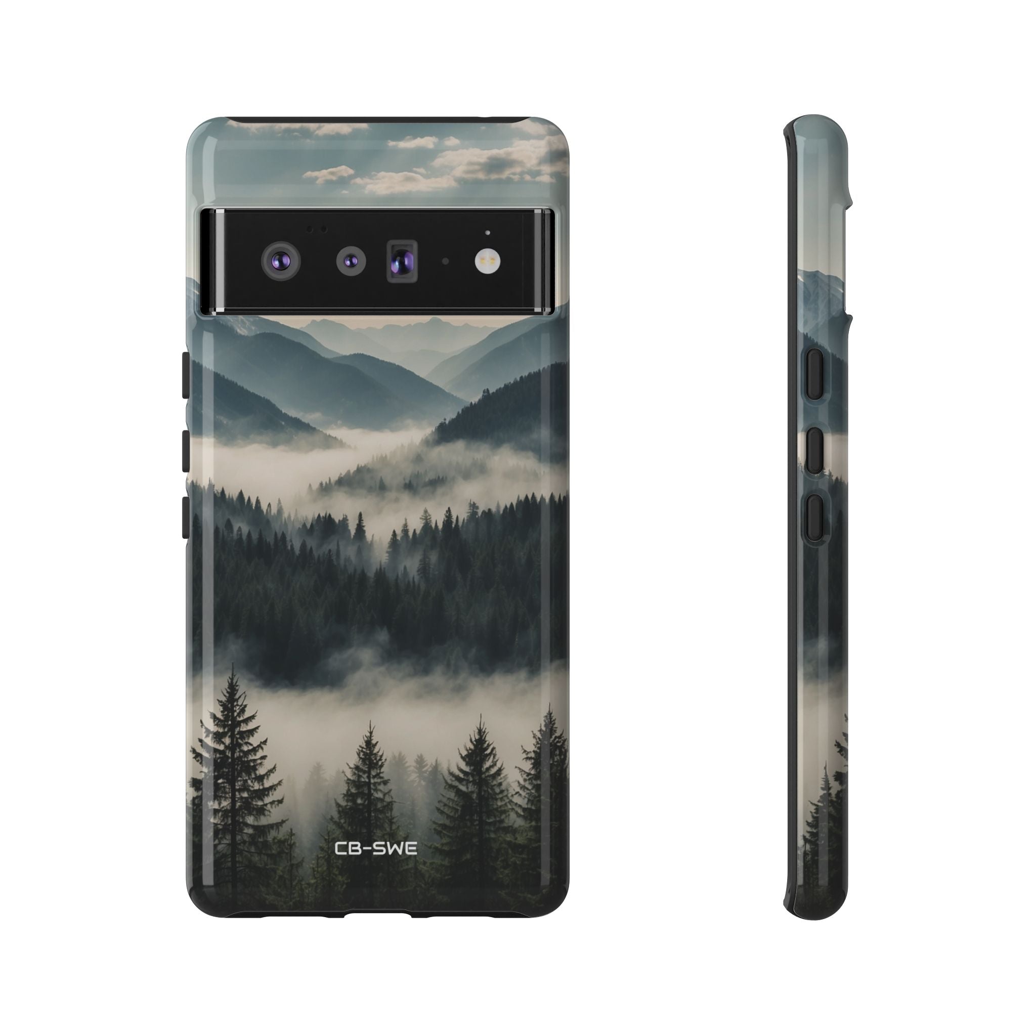 Misty Forest Embrace - Google Pixel Case
