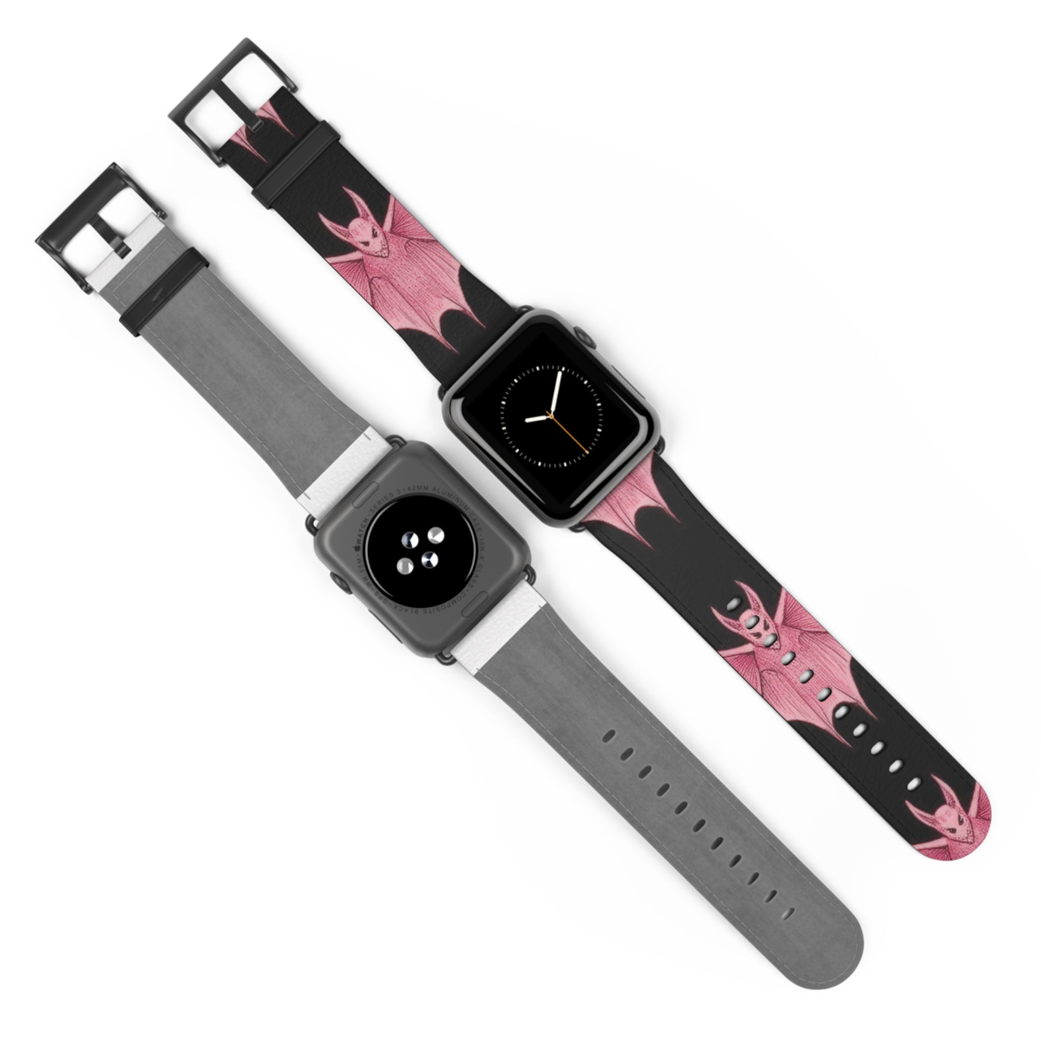 Pink Batwave - Watch Band