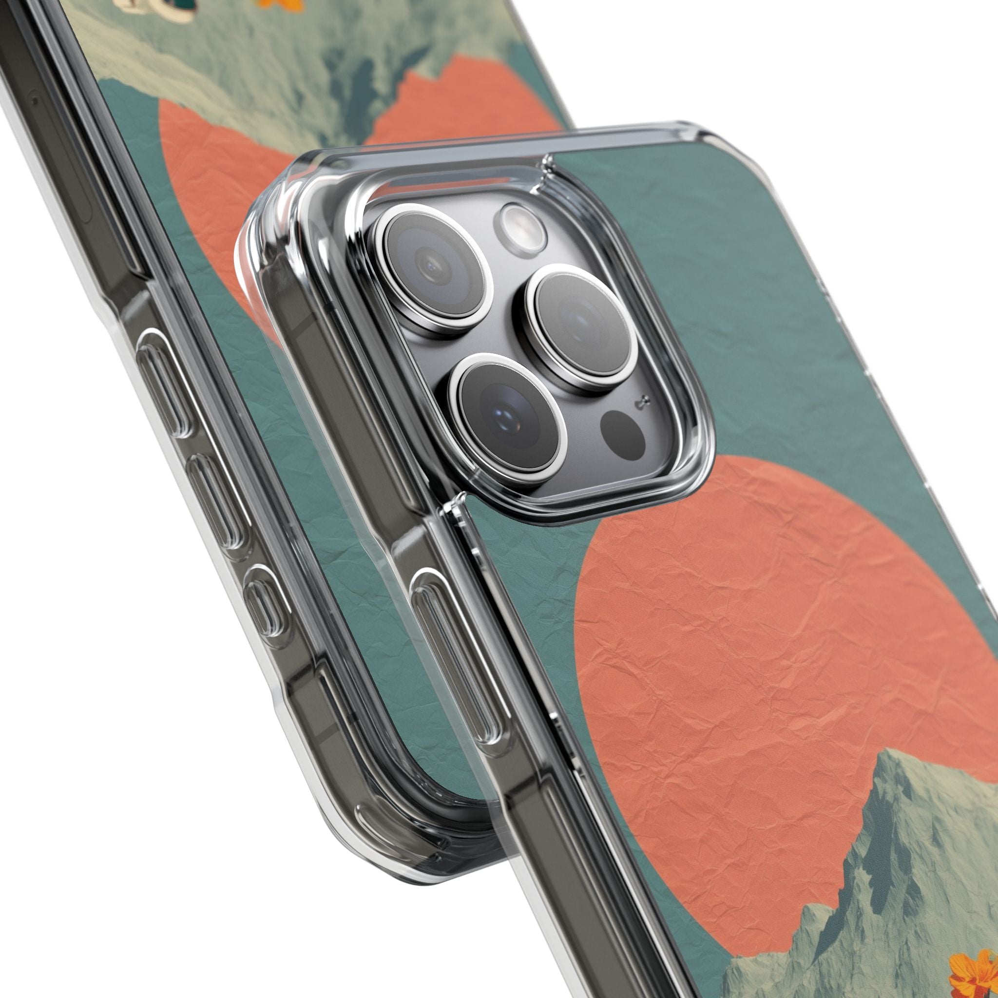 Celestial Flower Blooms iPhone Case - Impact