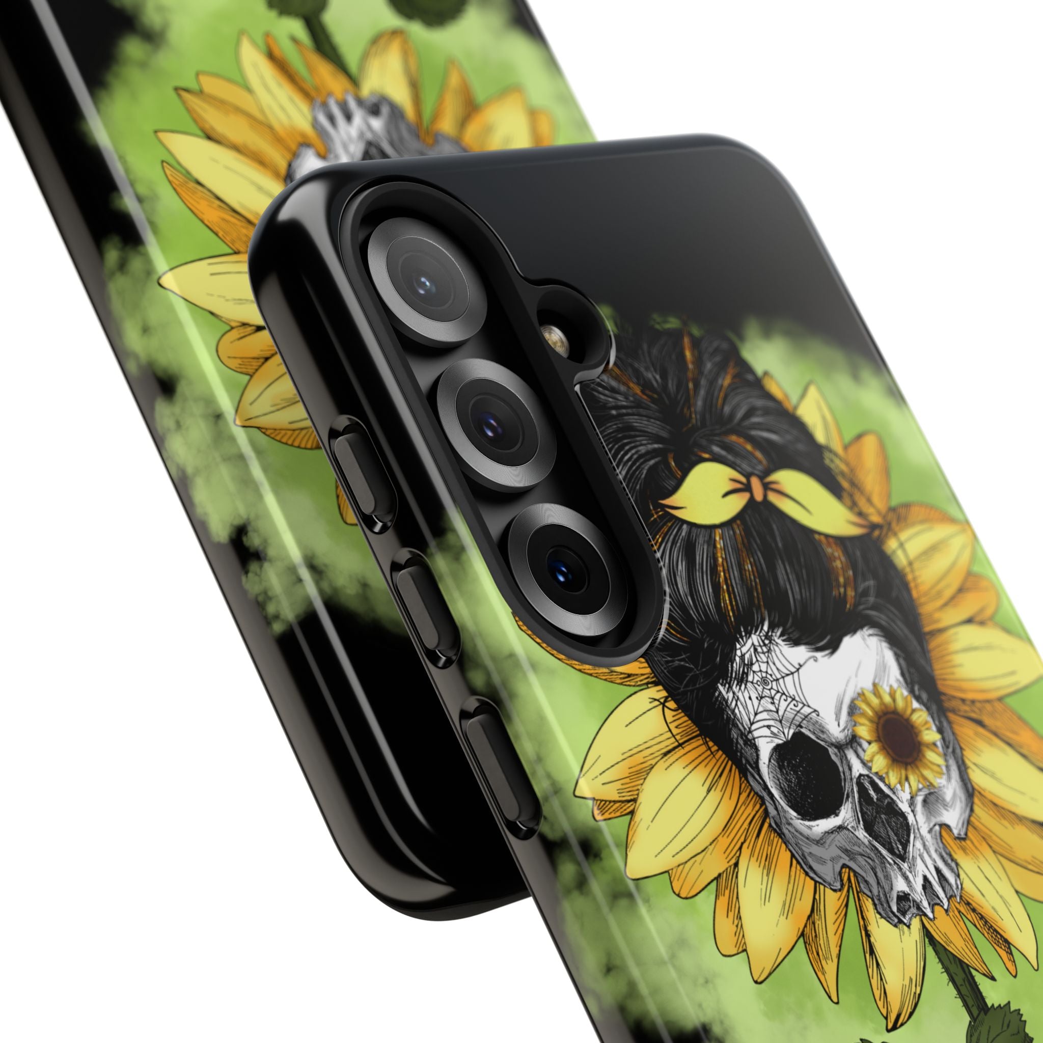 Sunflower Skull Fusion - Samsung Case