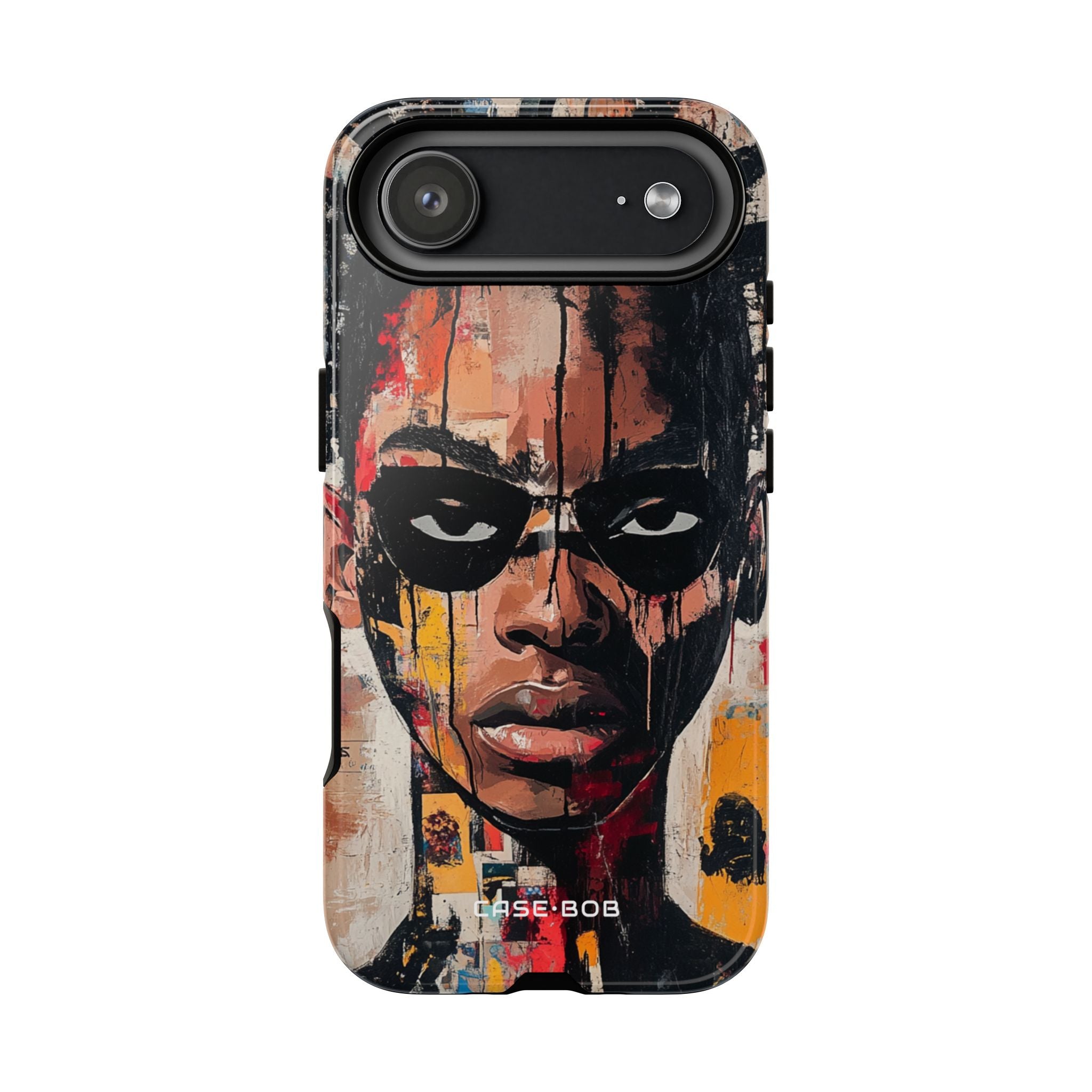 Masked Portrait Drips iPhone 17 Air Case - Tough