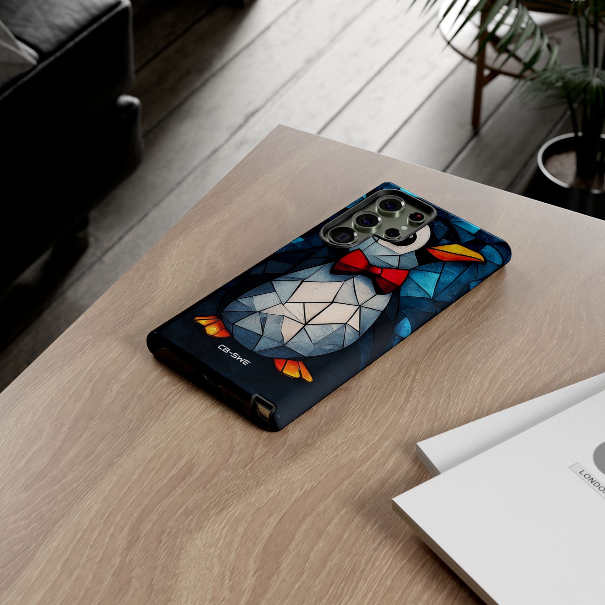 Penguin Wears Bow Tie - Samsung Case