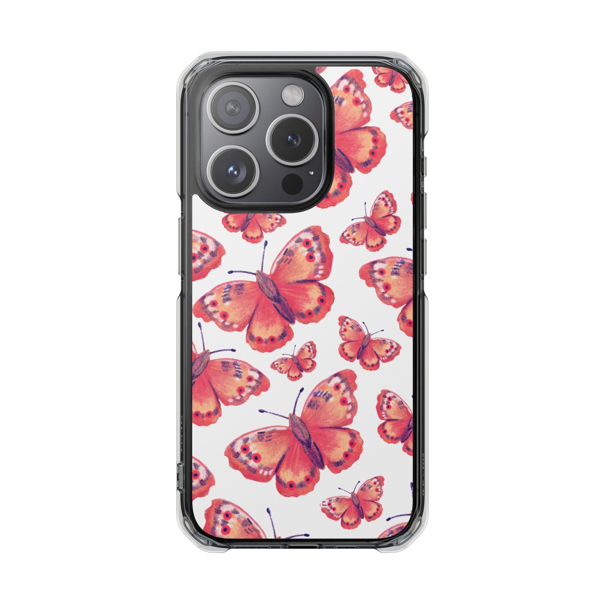 Vibrant Butterfly Dance iPhone Case - Impact