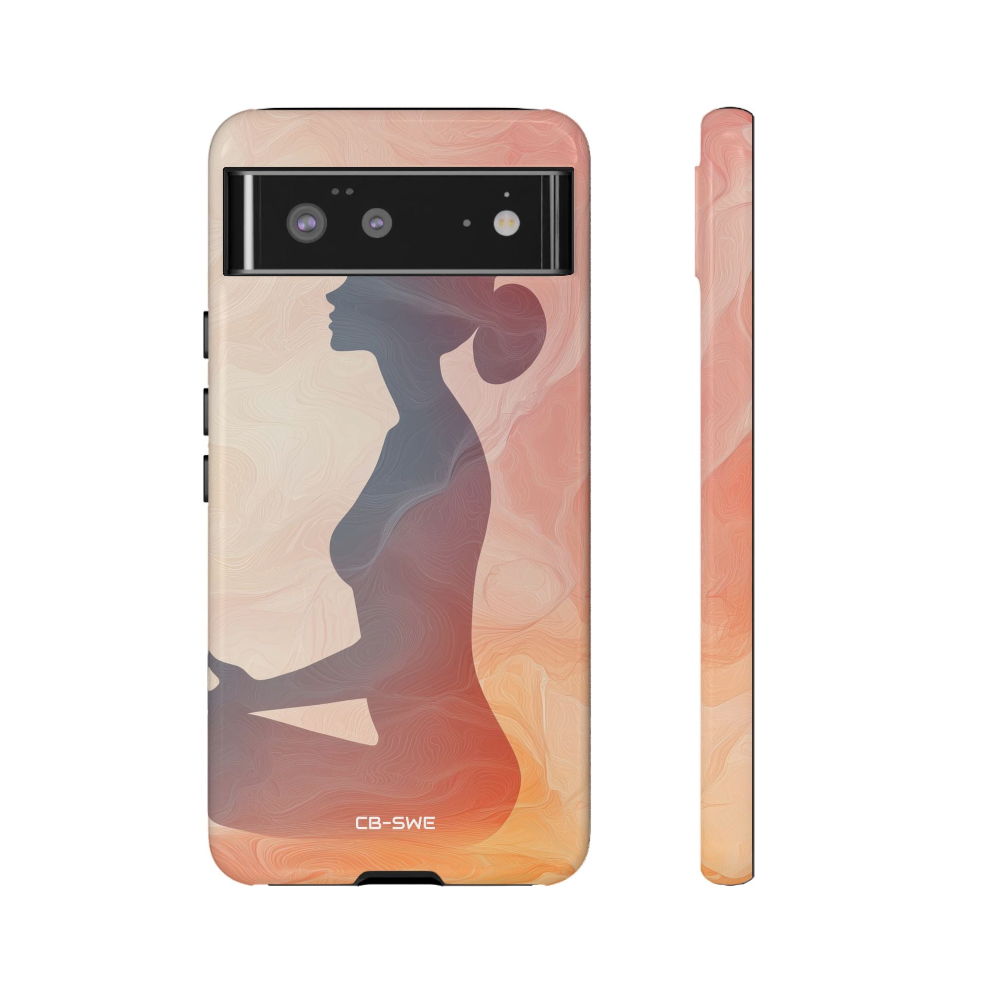 Meditator Embraces Flow - Google Pixel Case