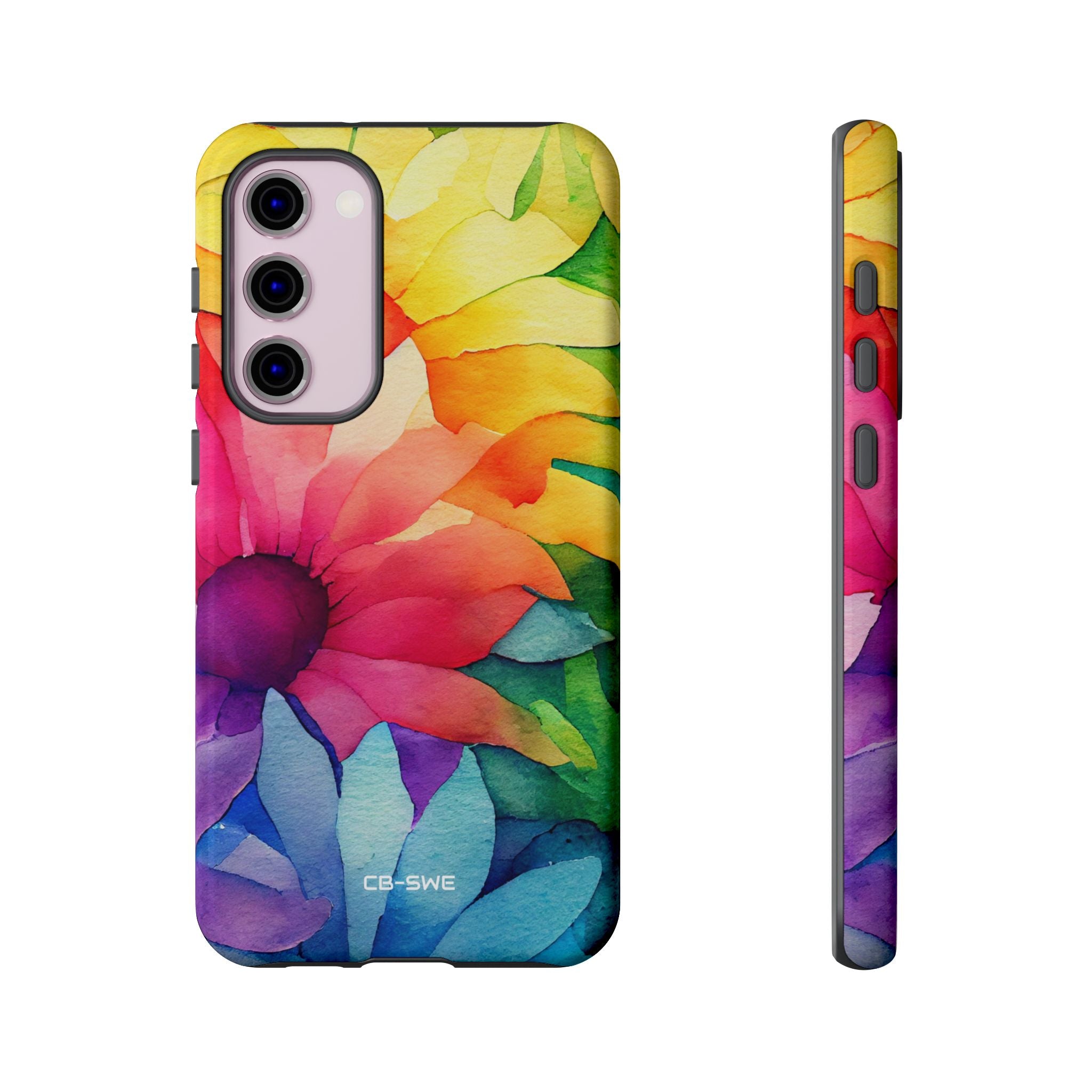 Vibrant Floral Symphony - Samsung Case
