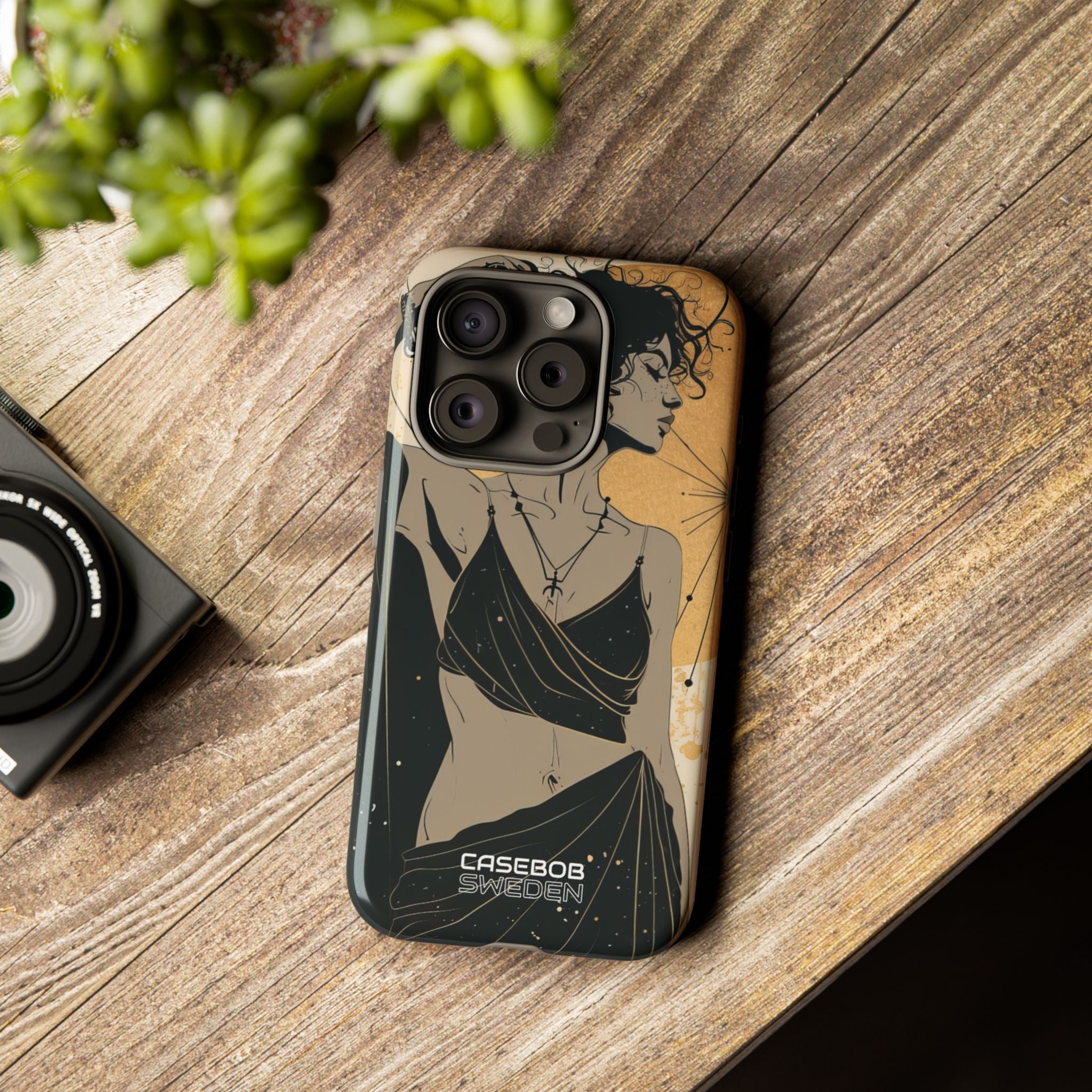 Golden Silence Motion iPhone 15 - Resistente