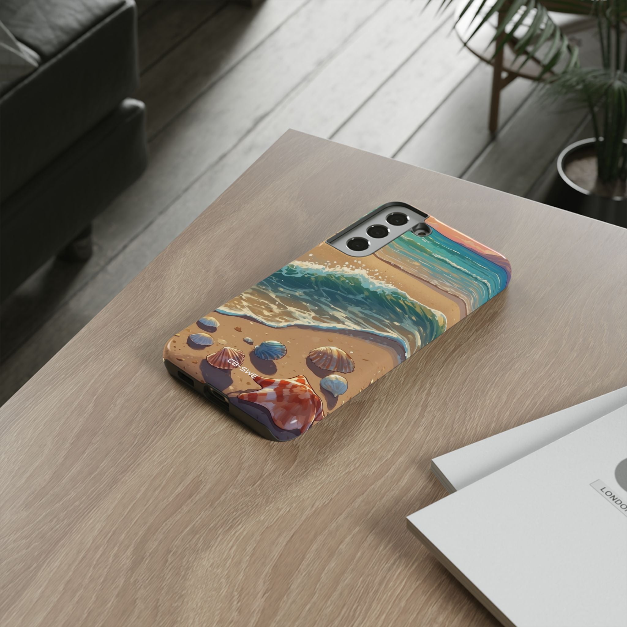Seashells Kiss Shore - Samsung Case
