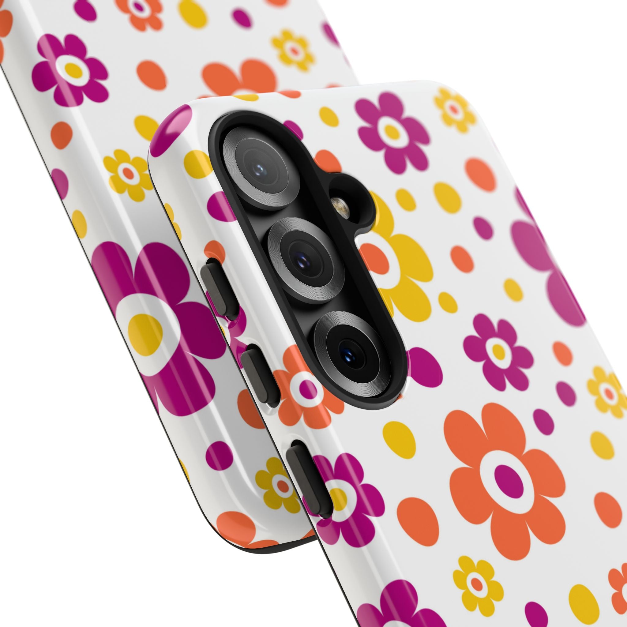 Retro Floral Playfulness - Samsung Case