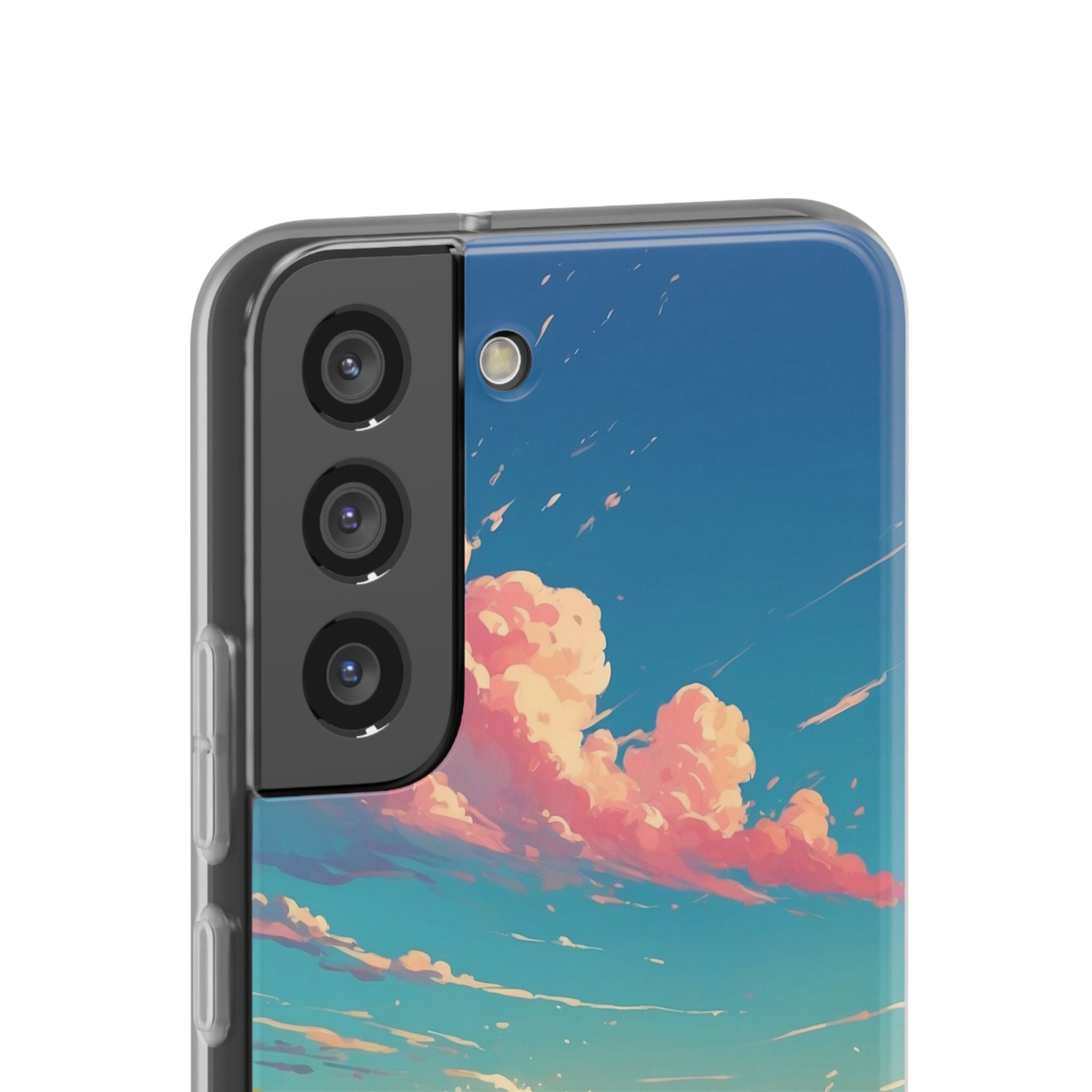 Turquoise Curl Samsung S22 - Soft