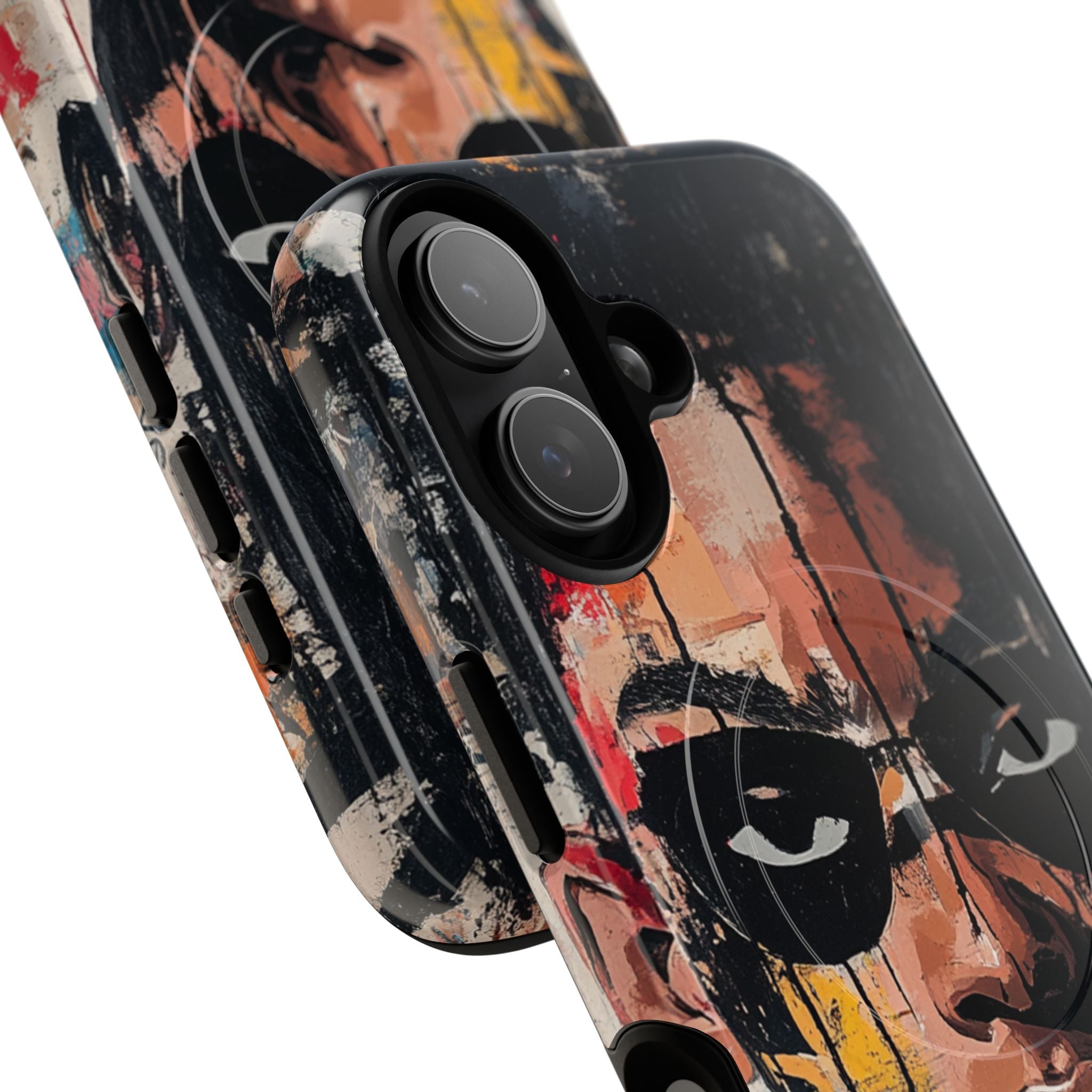 Masked Portrait Drips iPhone 17 Case - Tough+