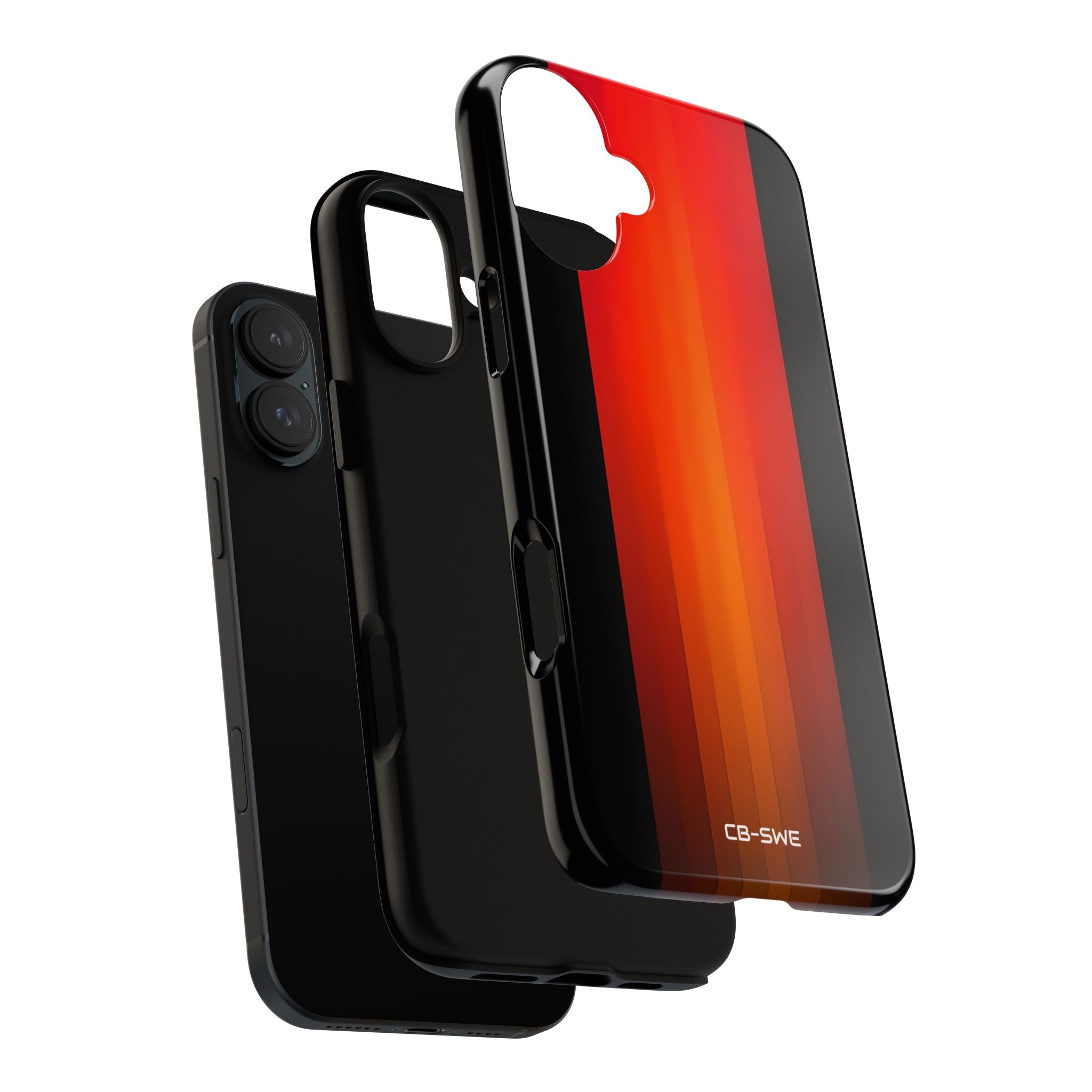 Fiery Symmetry Blaze - iPhone Case