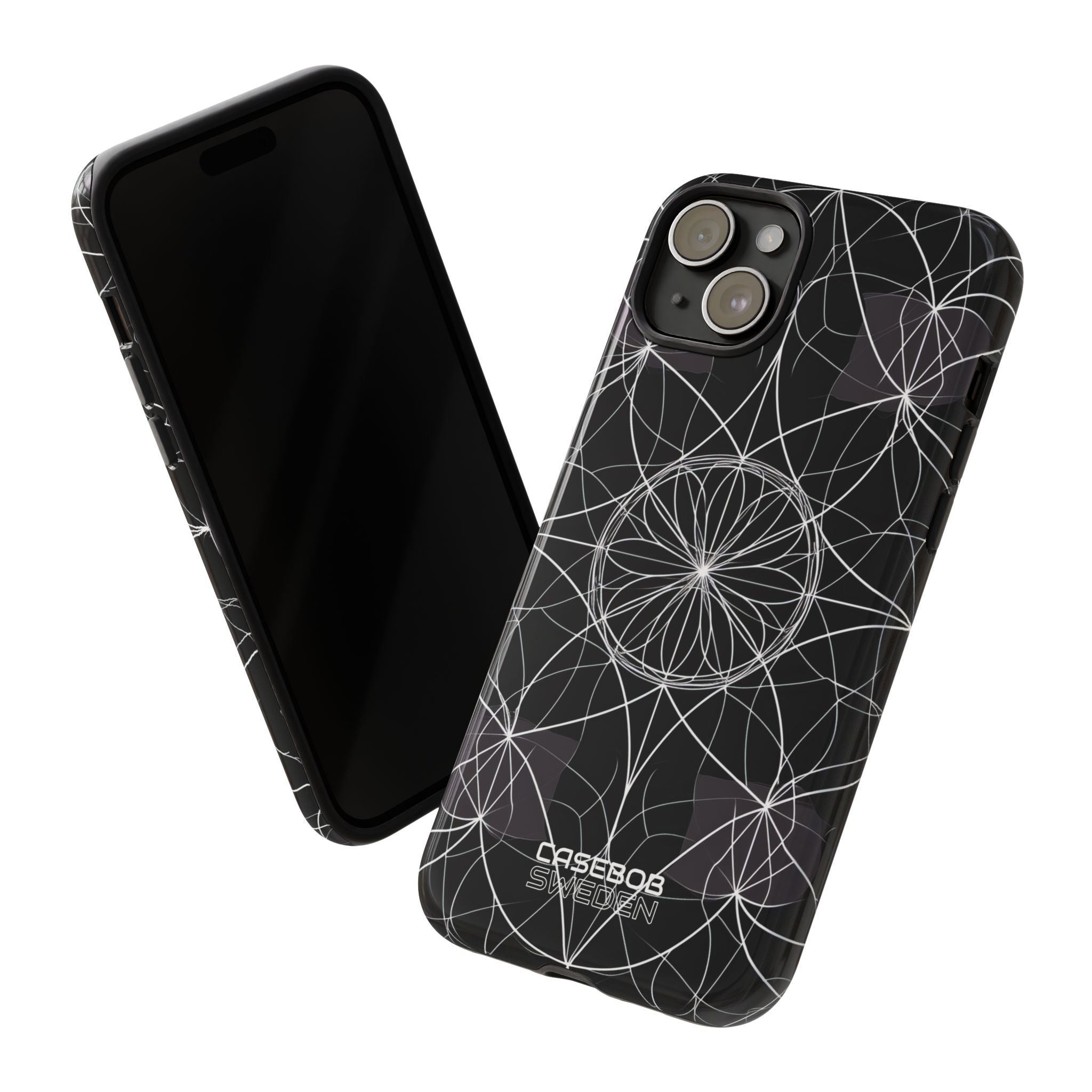 Symmetric Line Bloom iPhone 15 - Resistente