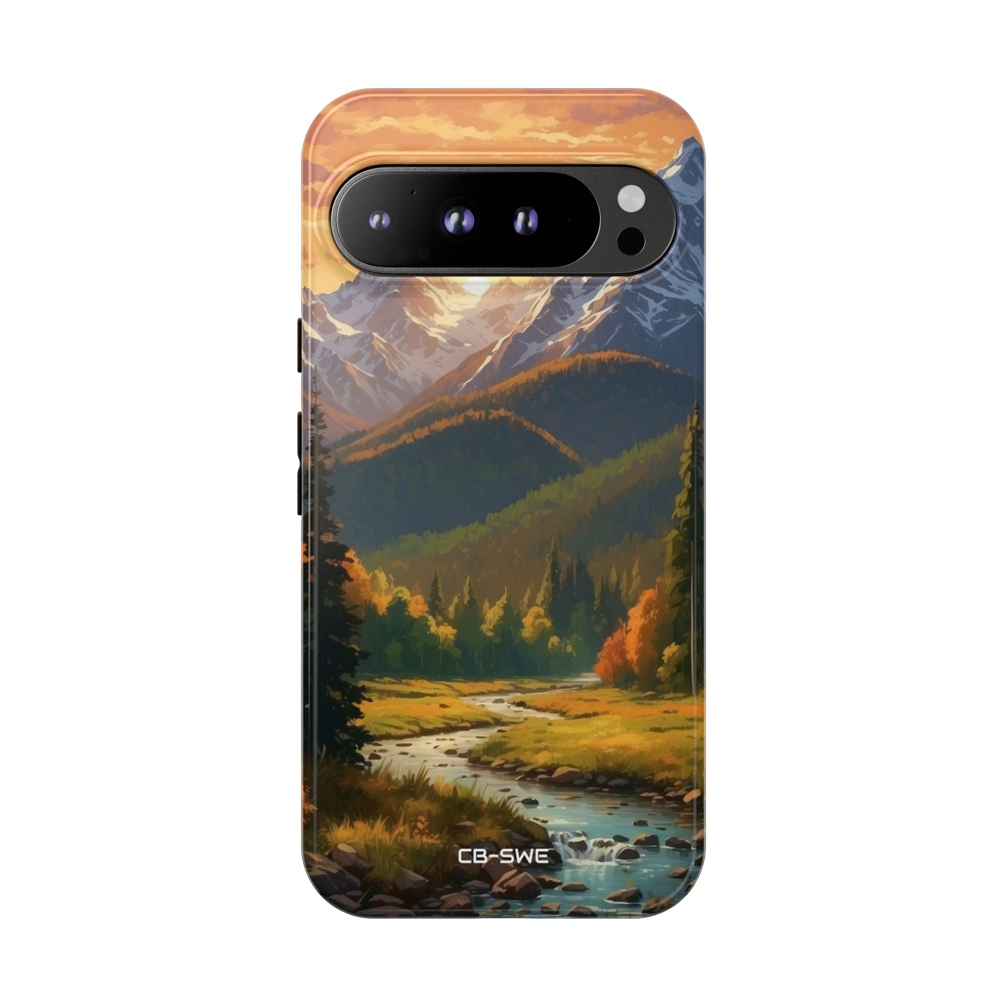 Mountain Reflections Glimmer - Google Pixel Case