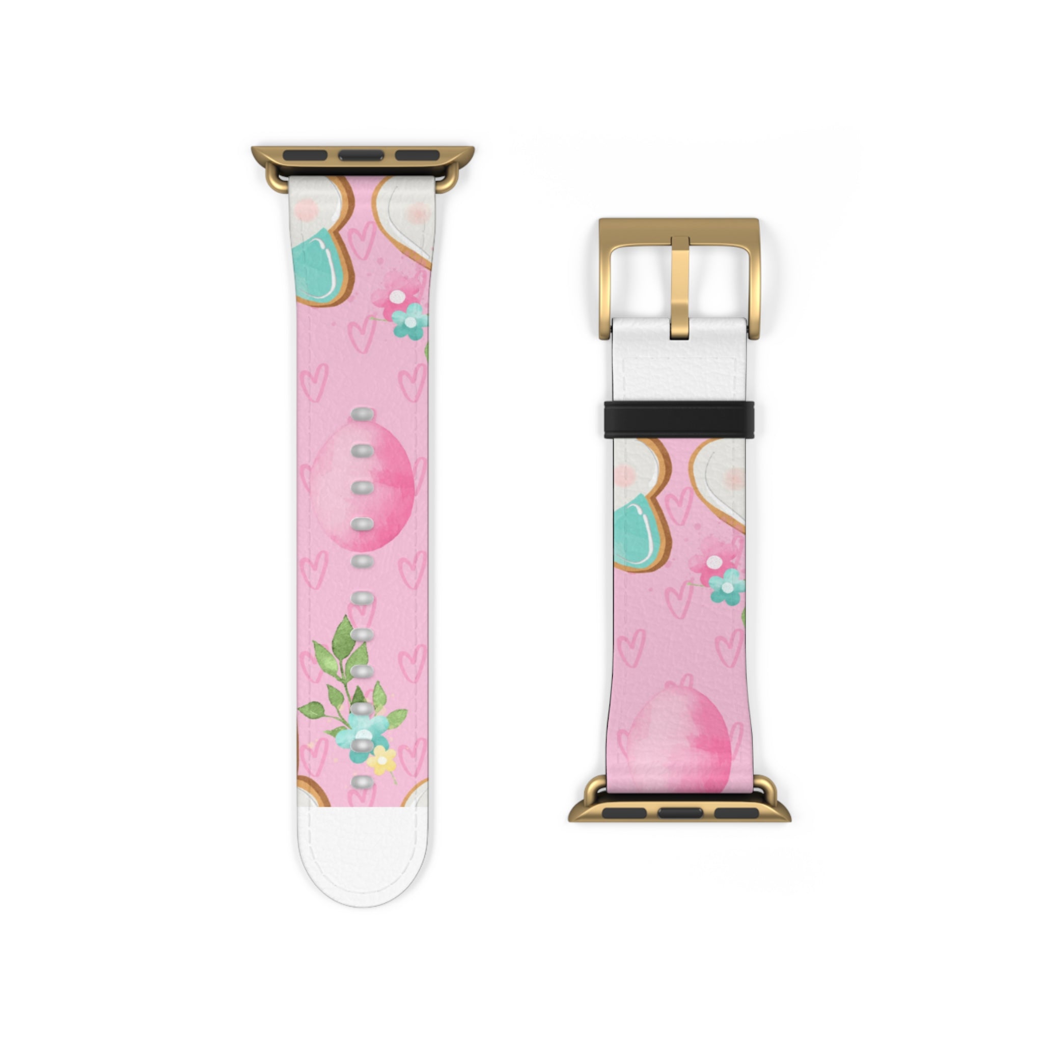 Blushing Bunny Bloom - Watch Band