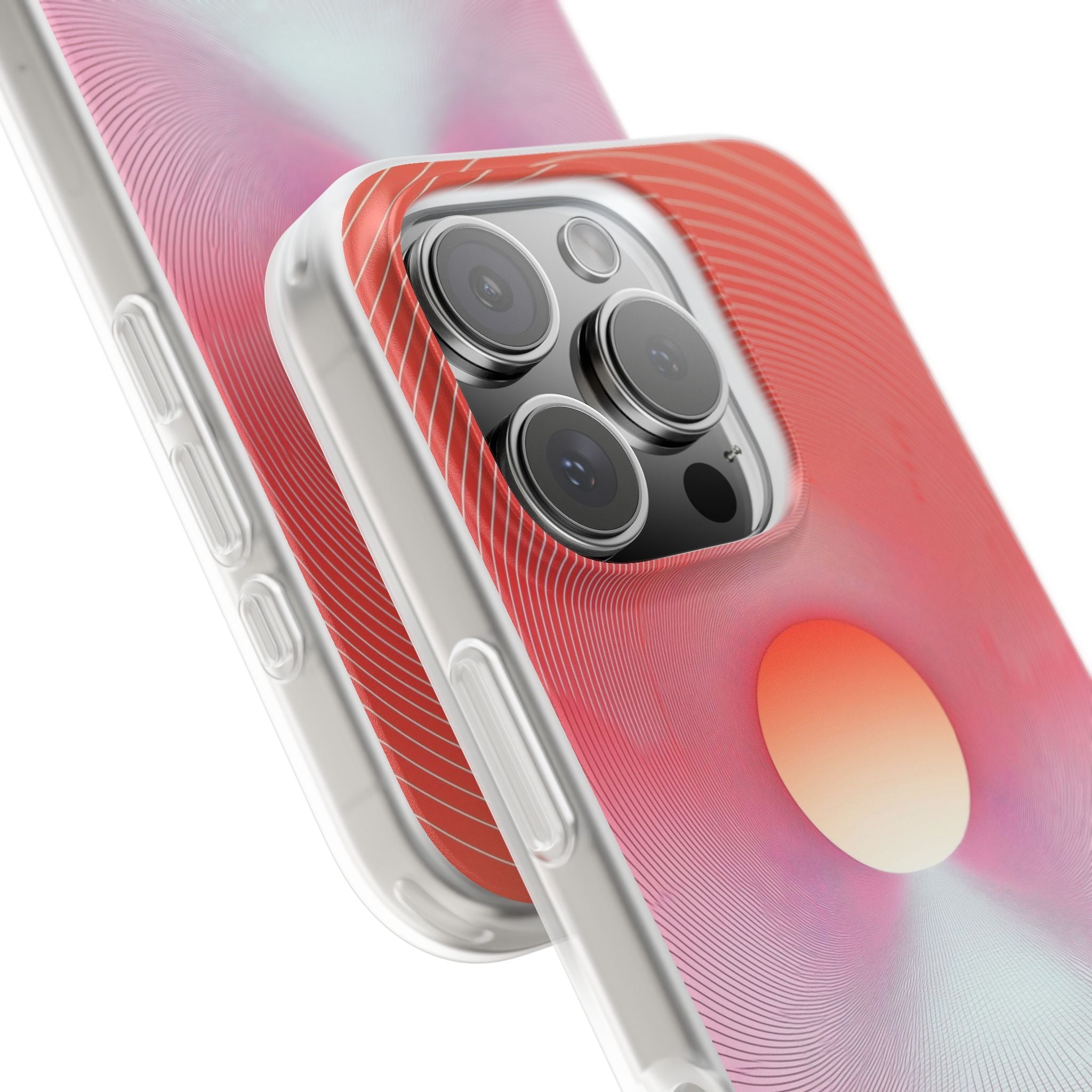 Orange Portal iPhone 16 Pro Case - Soft