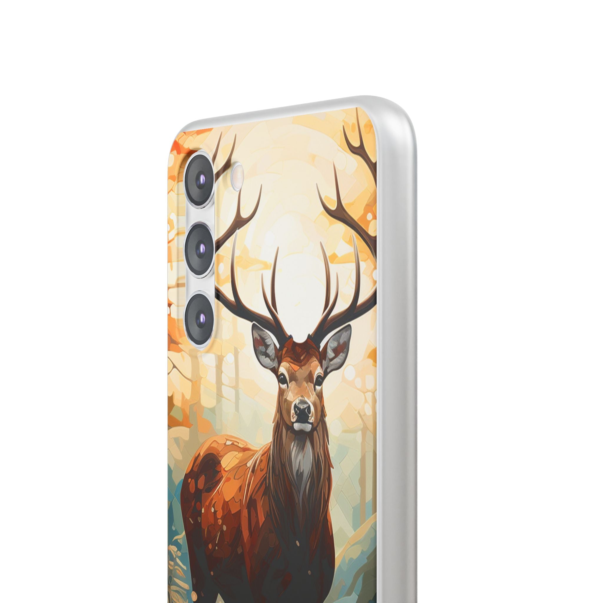Glowing Stag Samsung S23 Plus Case - Soft