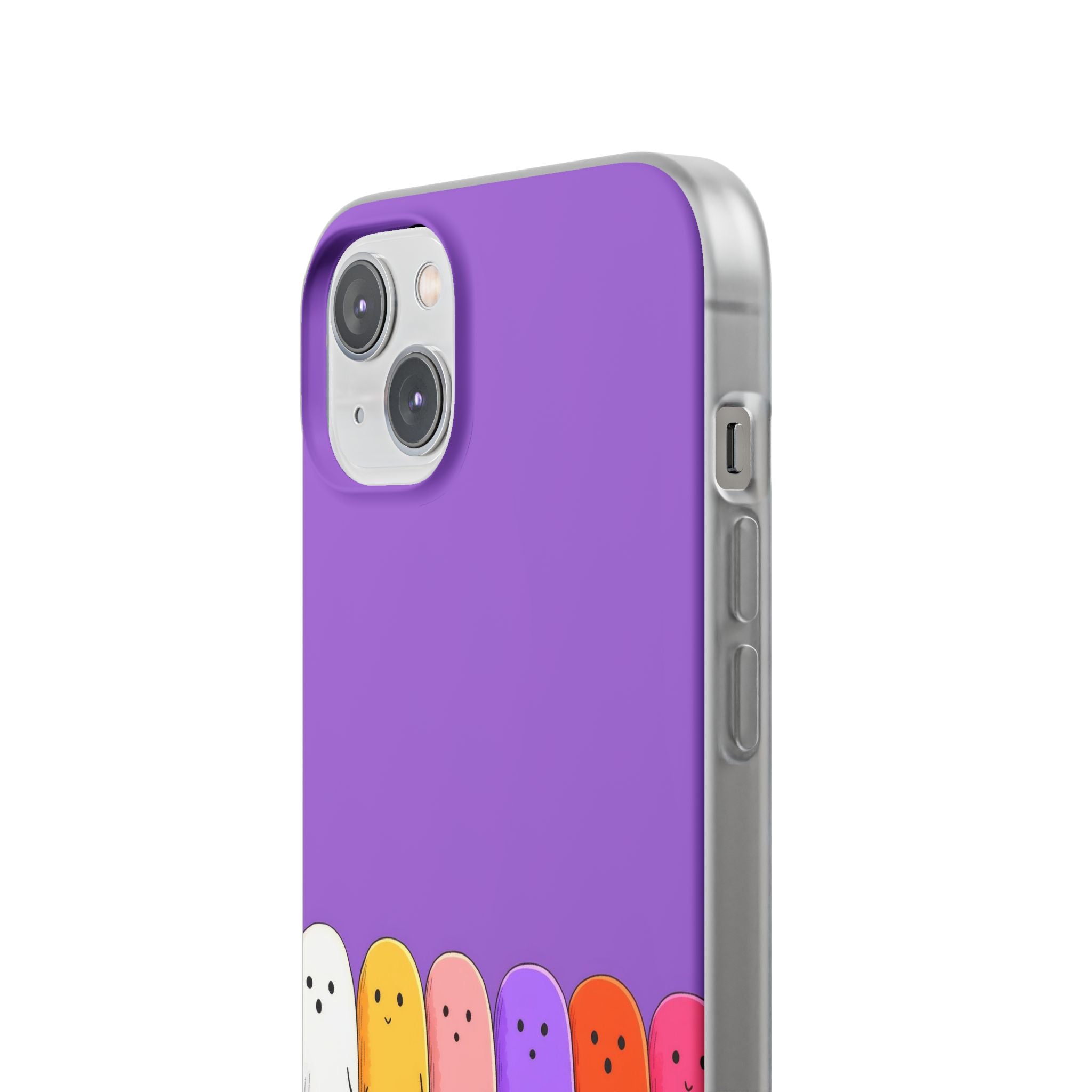 Colorful Ghosts iPhone 14 Plus Case - Soft