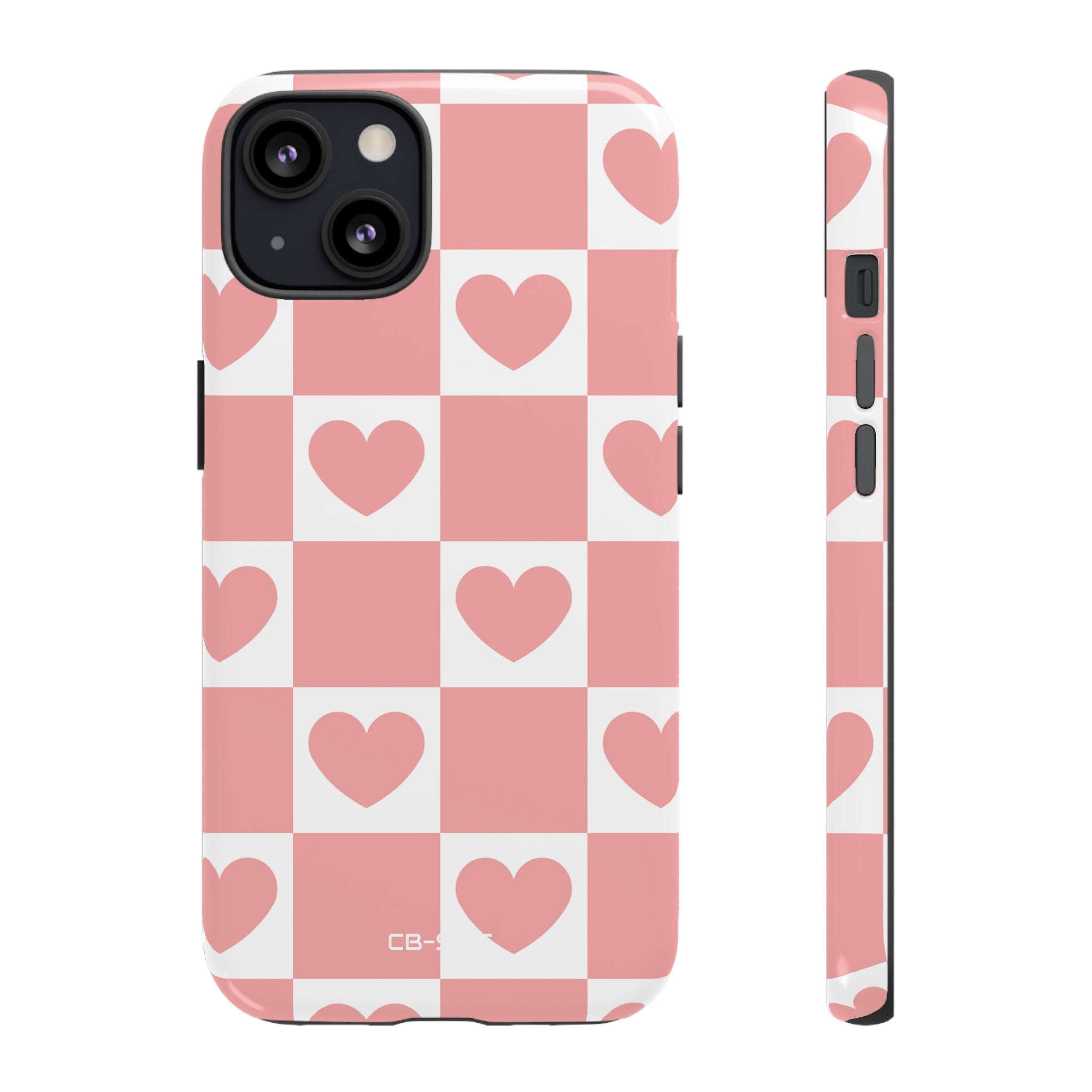 Love Checkered Harmony - iPhone Case