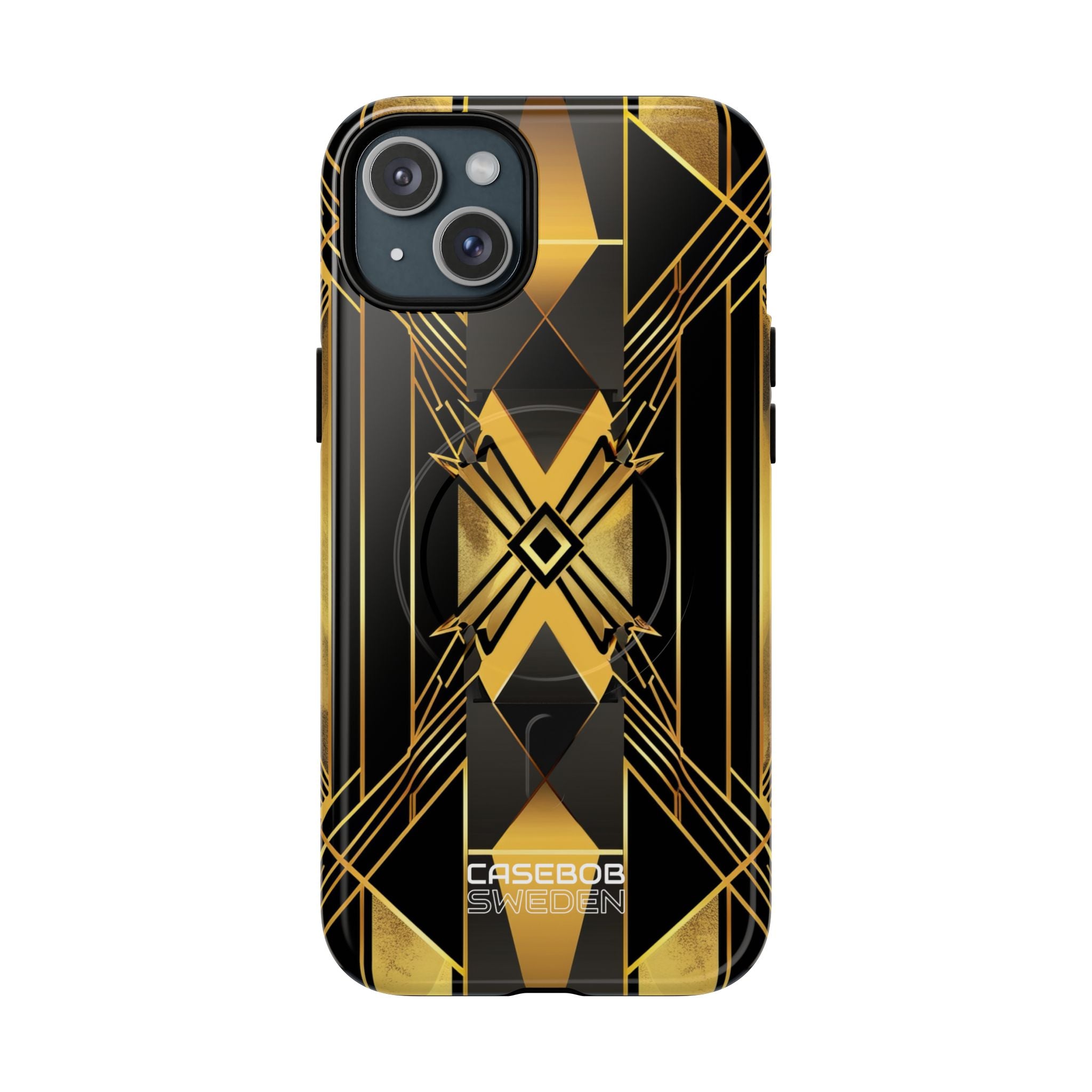 Golden Deco Symphony iPhone 15 - Tough+