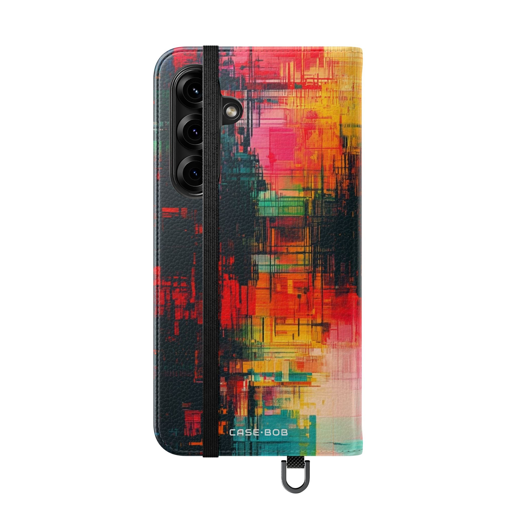 Neon Prism - Samsung S25+ Case - Lompakkotyyppinen