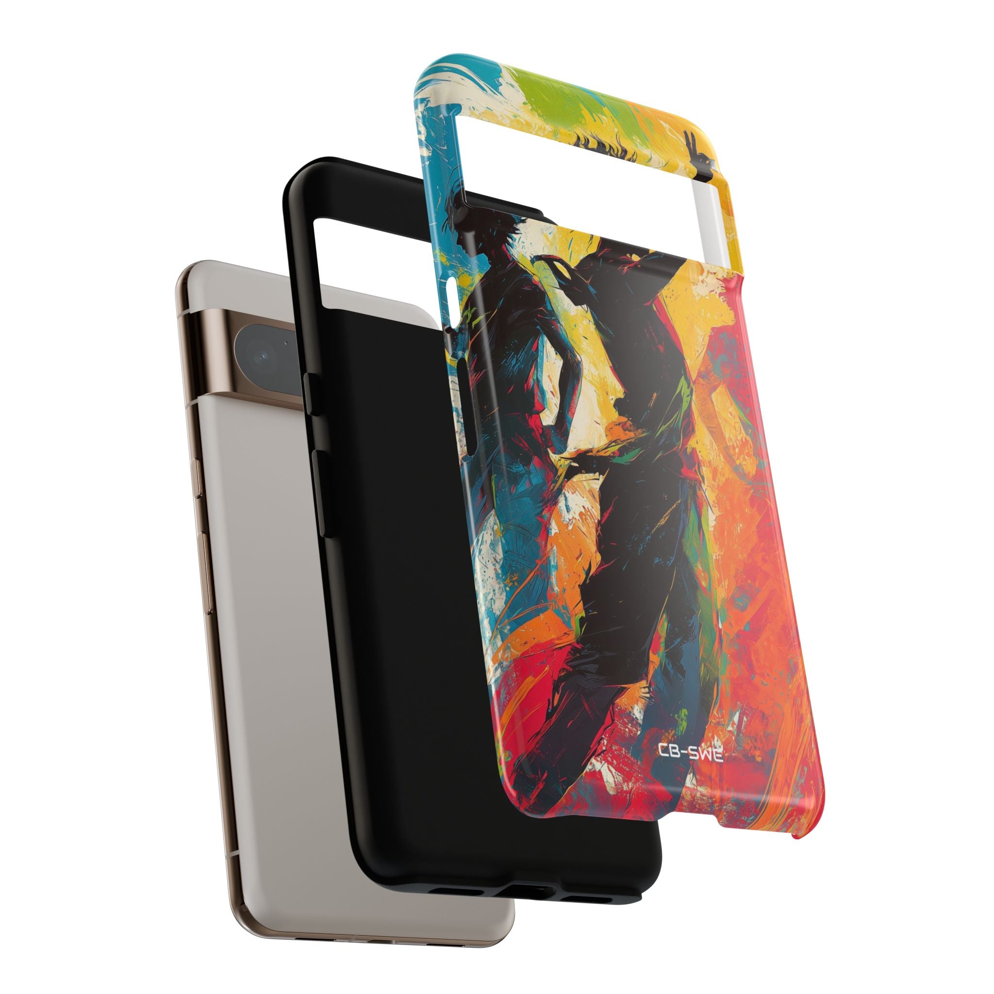Figures Dance Wildly - Google Pixel Case
