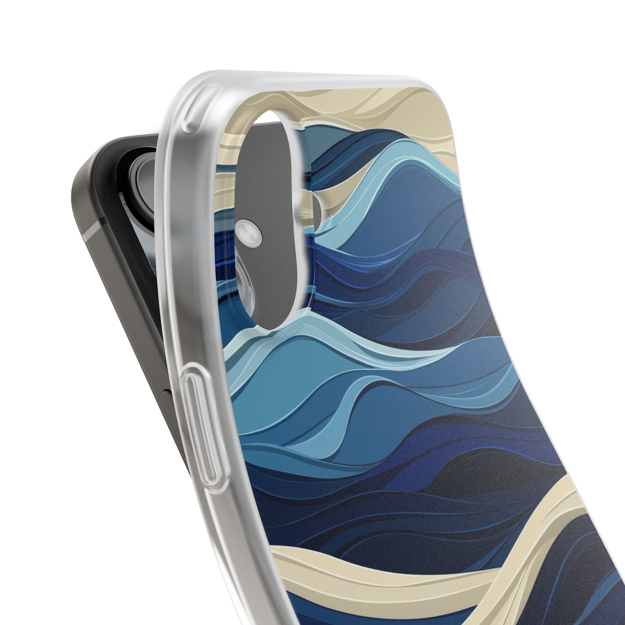Ocean Rhythm iPhone 16 Plus Case - Soft