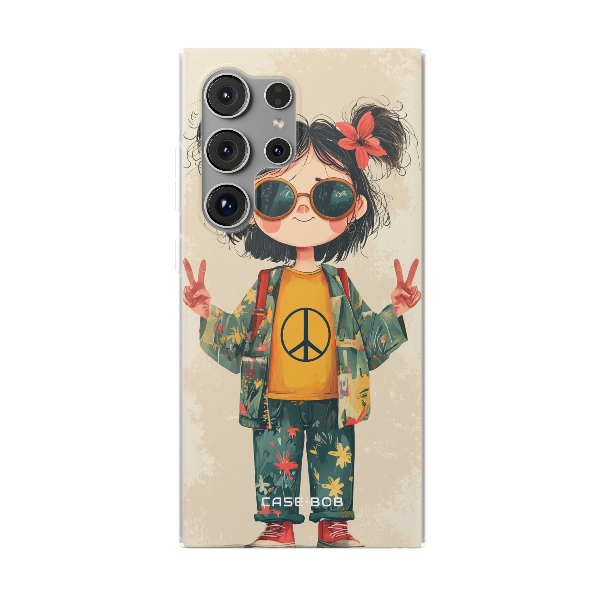 Peace Pigtails Samsung S24 Ultra Case - Soft