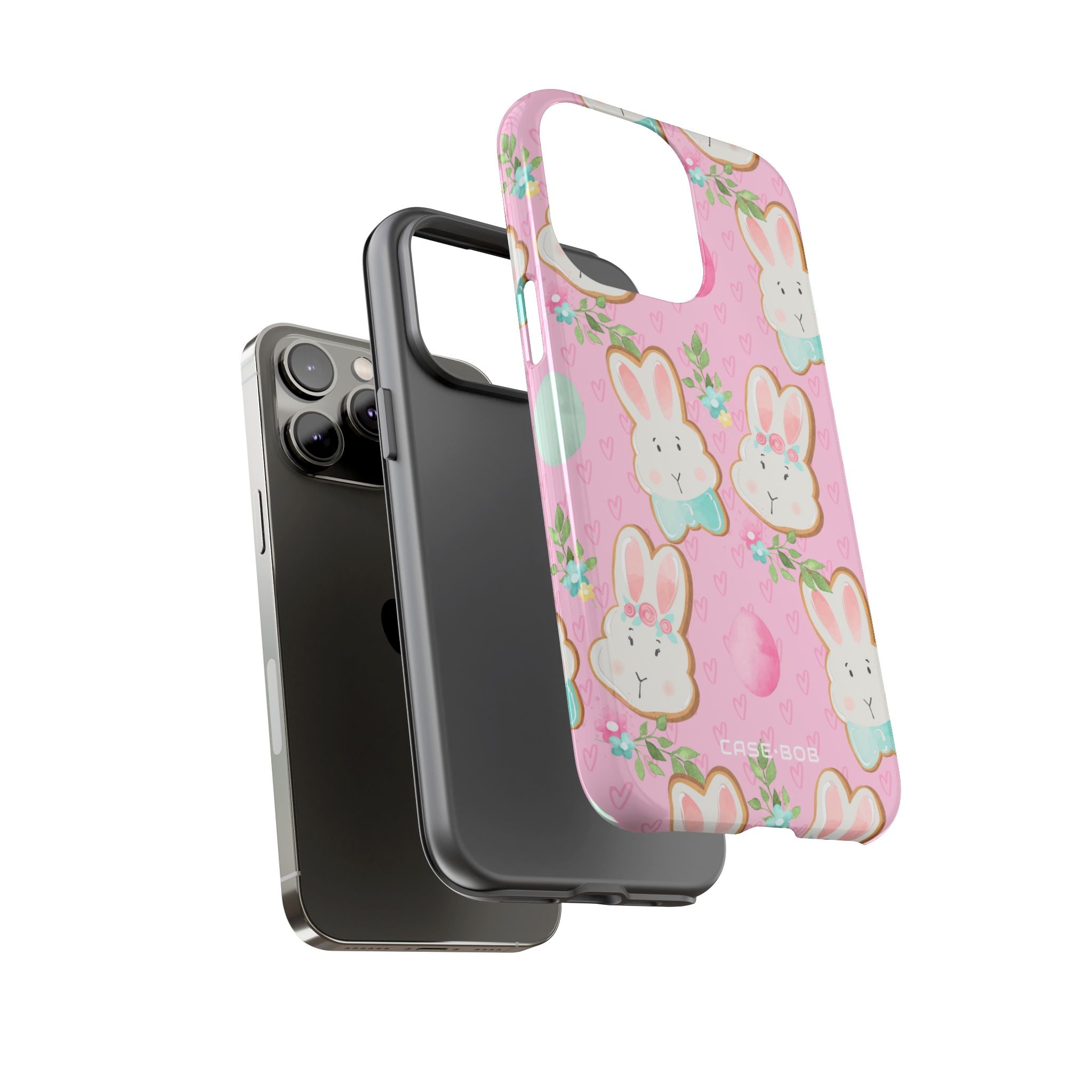 Bunny Blossom iPhone 14 Pro Max Case - Tough