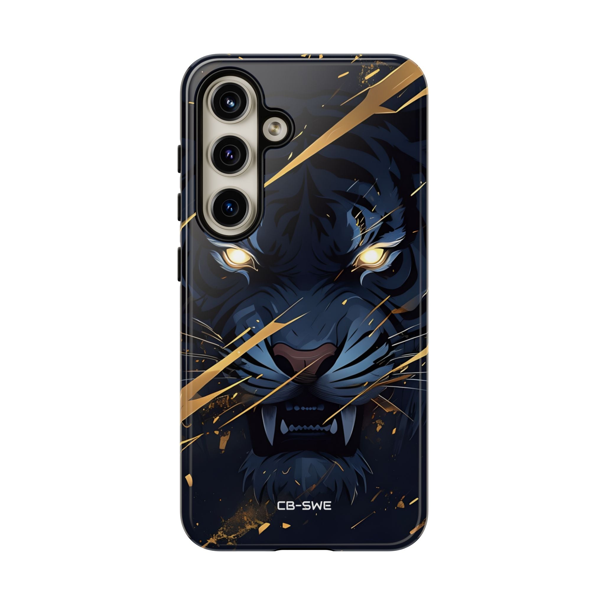 Tiger's Glowing Gaze - Samsung Case