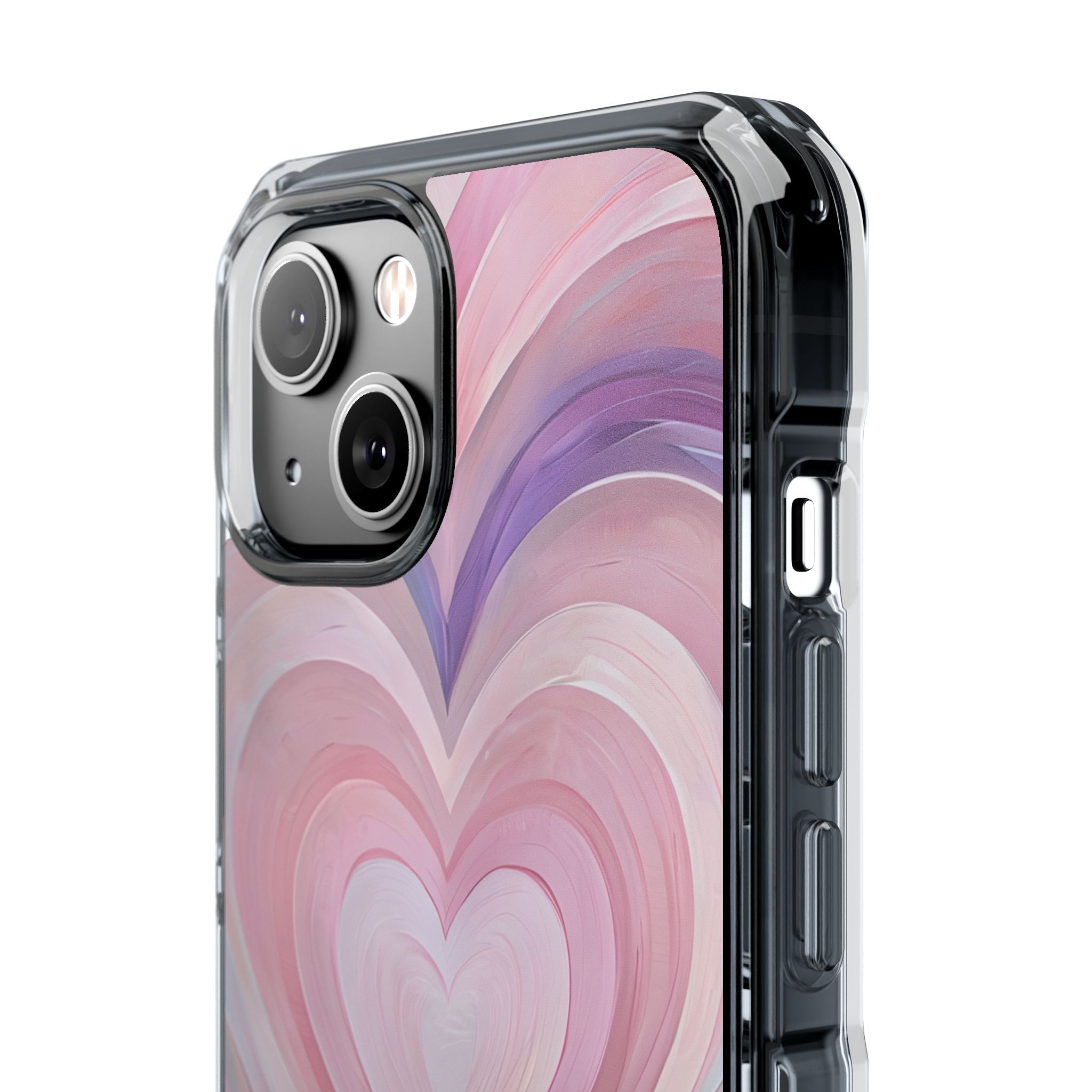 Impressionistic Heart Layers iPhone Case - Impact