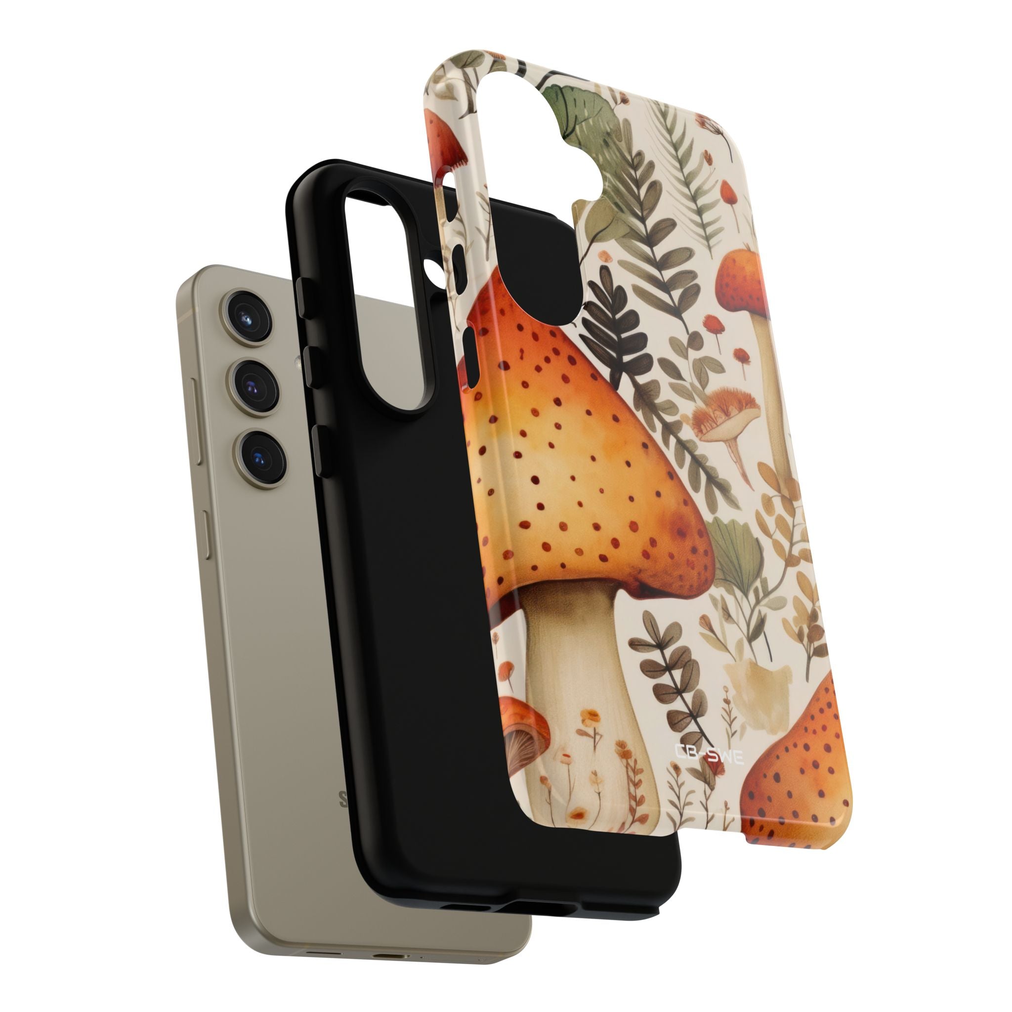 Mushrooms Sprout Cheerfully - Samsung Case