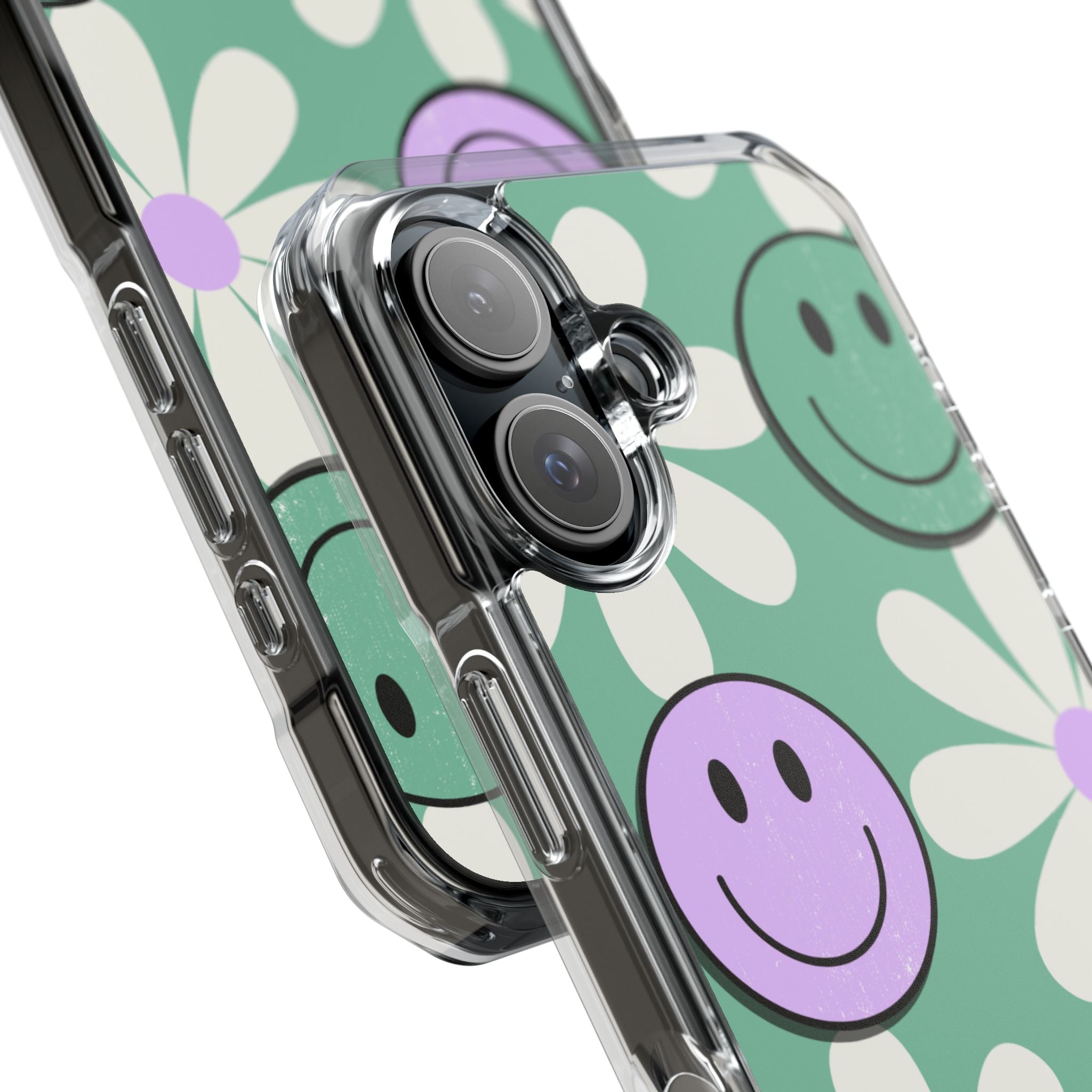 Playful Retro Blooms iPhone Case - Impact