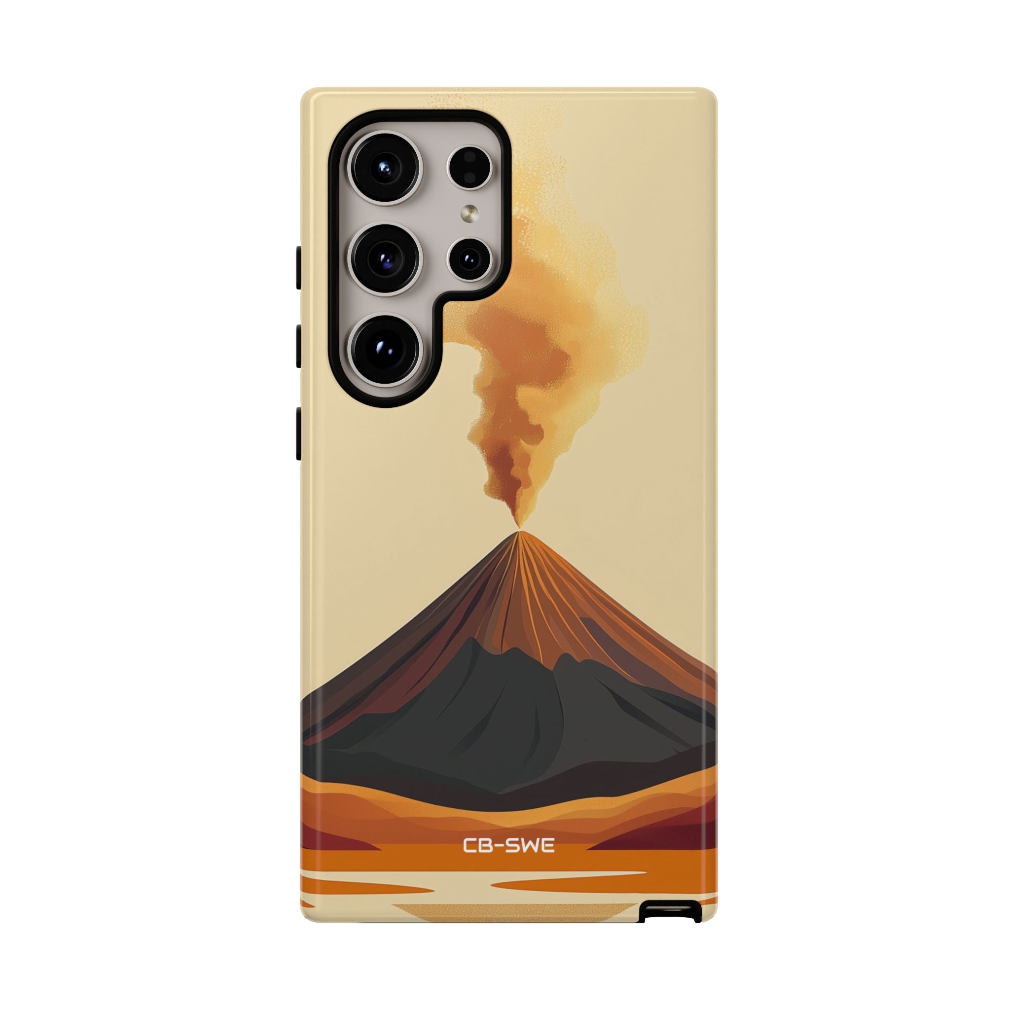 Volcano Erupts Brightly - Samsung Case