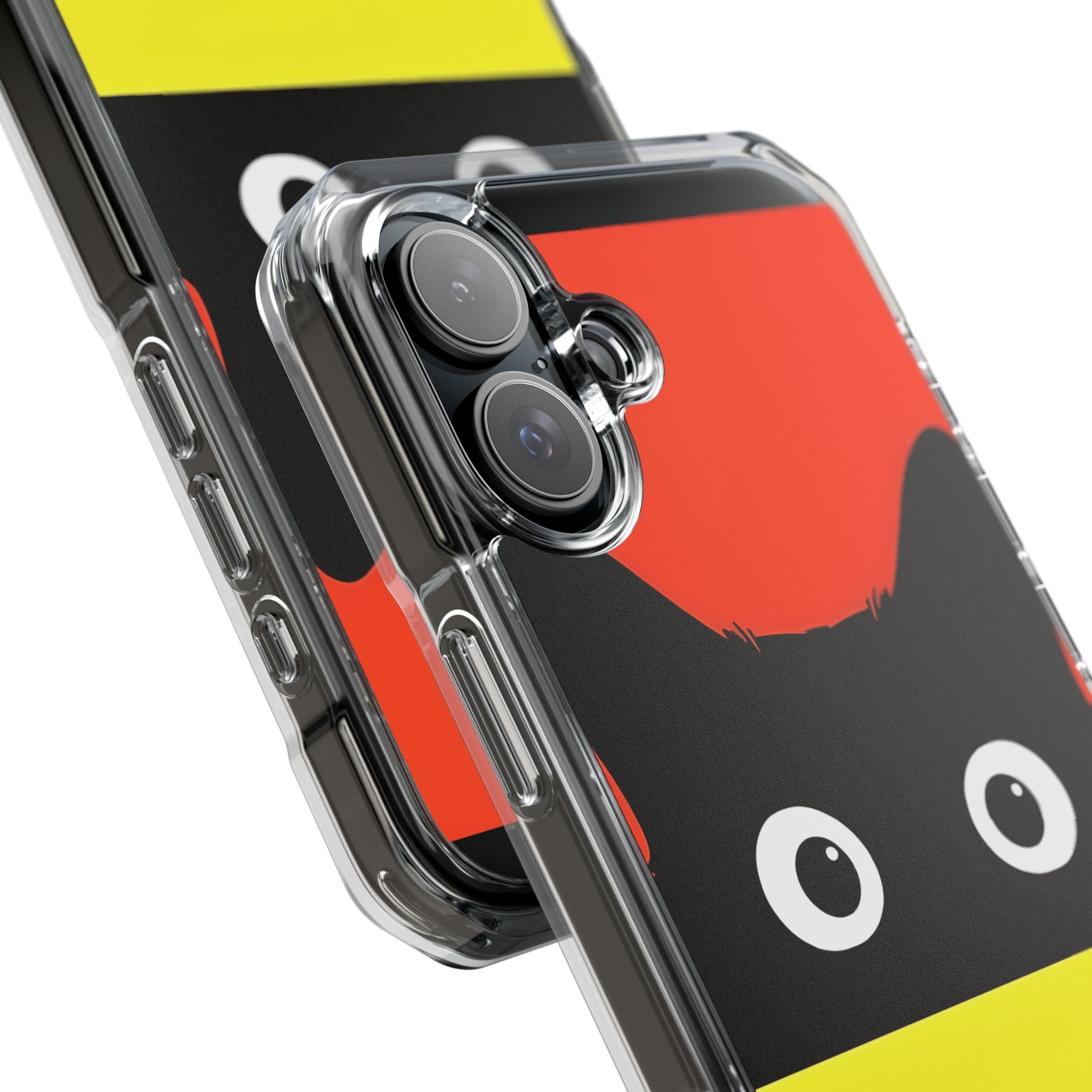 Peekaboo Cat Crimson iPhone 16 Plus Case - Impact