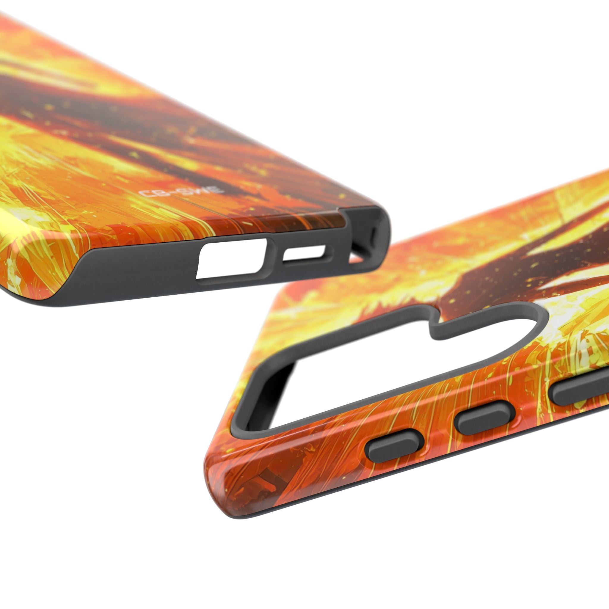 Fiery Energy Erupts - Samsung Case