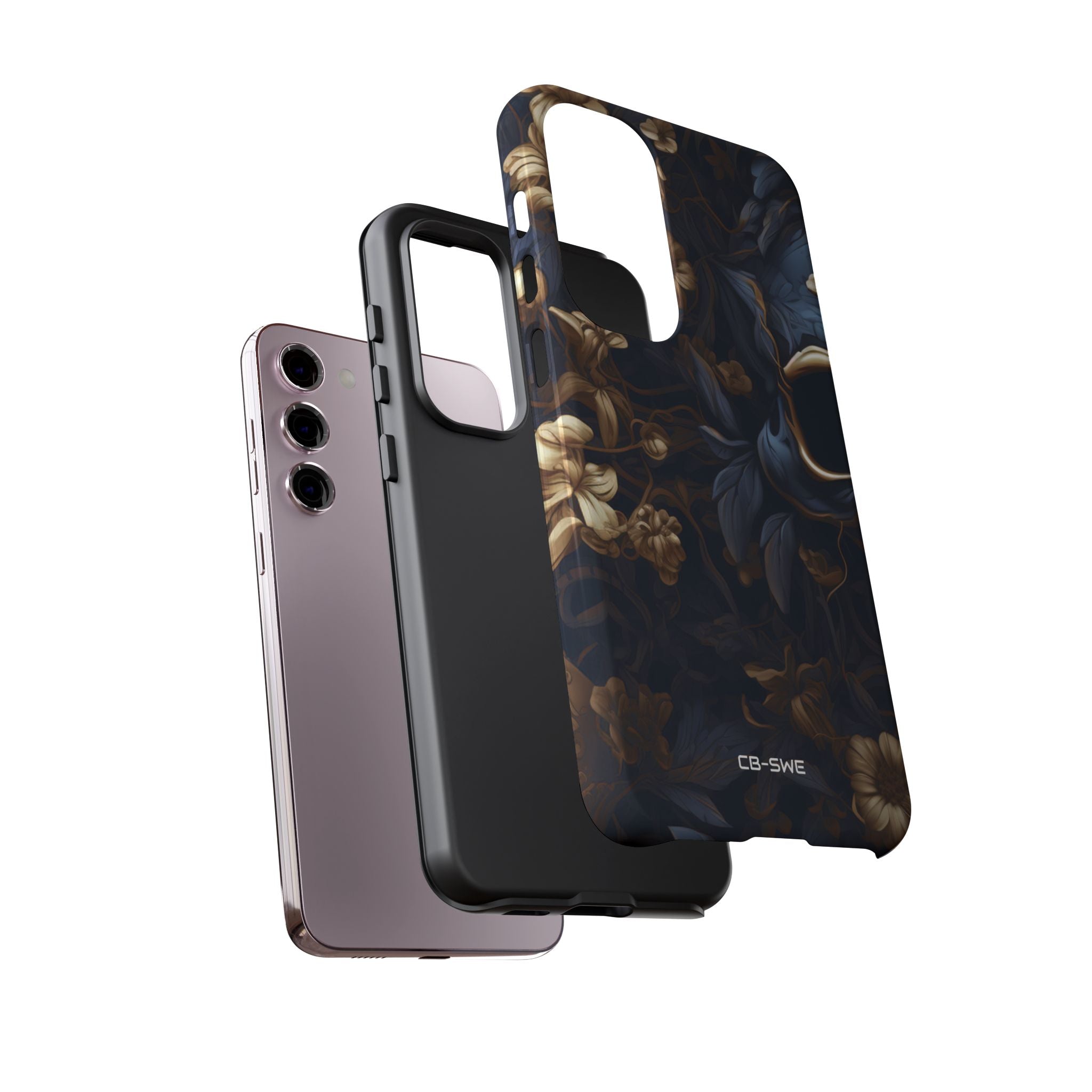 Gothic Floral Skull - Samsung Case