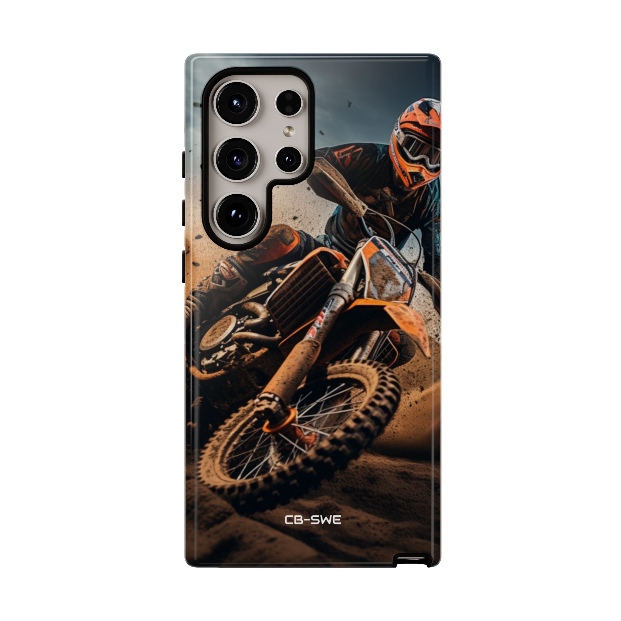 Rider Amidst Desert Fury - Samsung Case