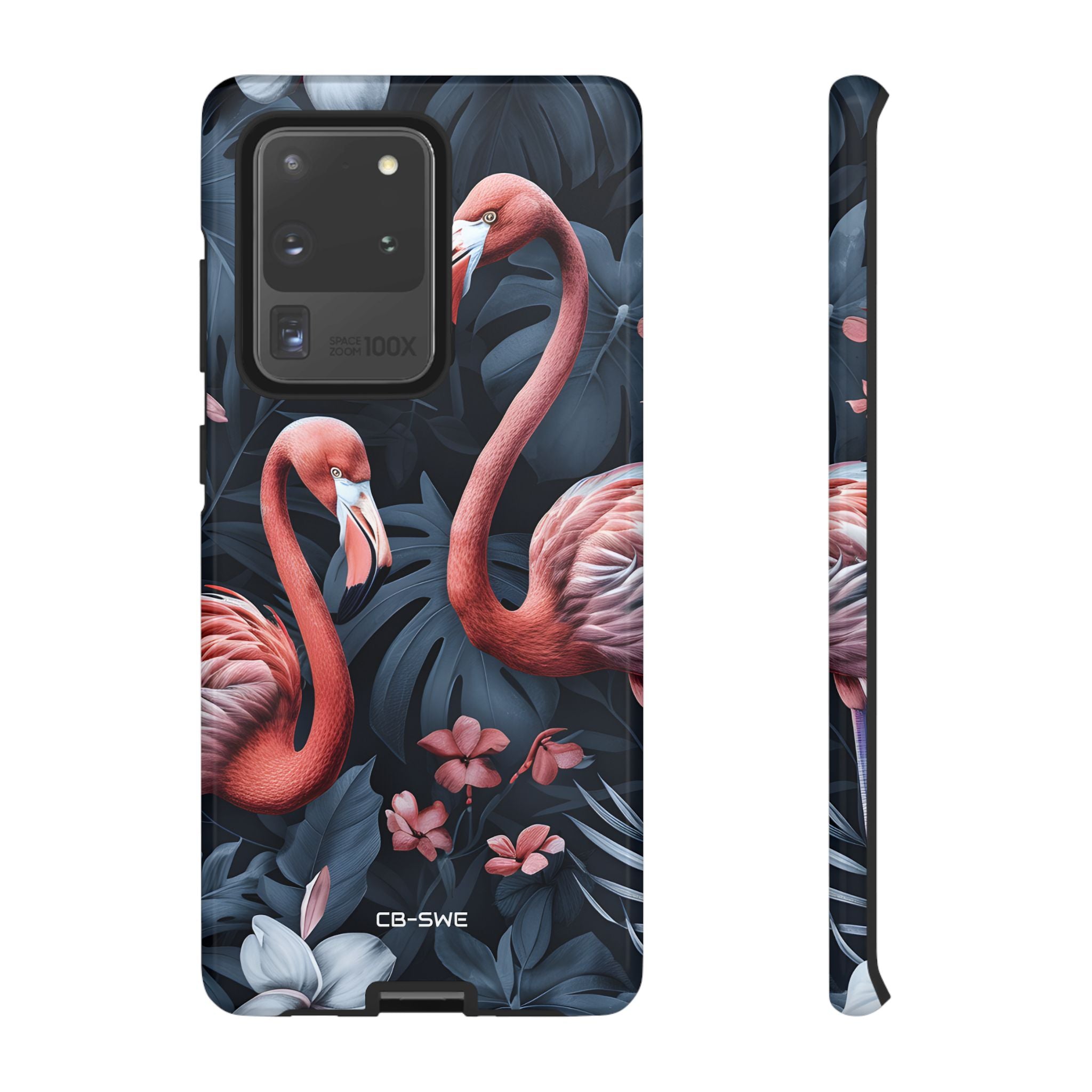 Flamingos Embrace Nature - Samsung Case