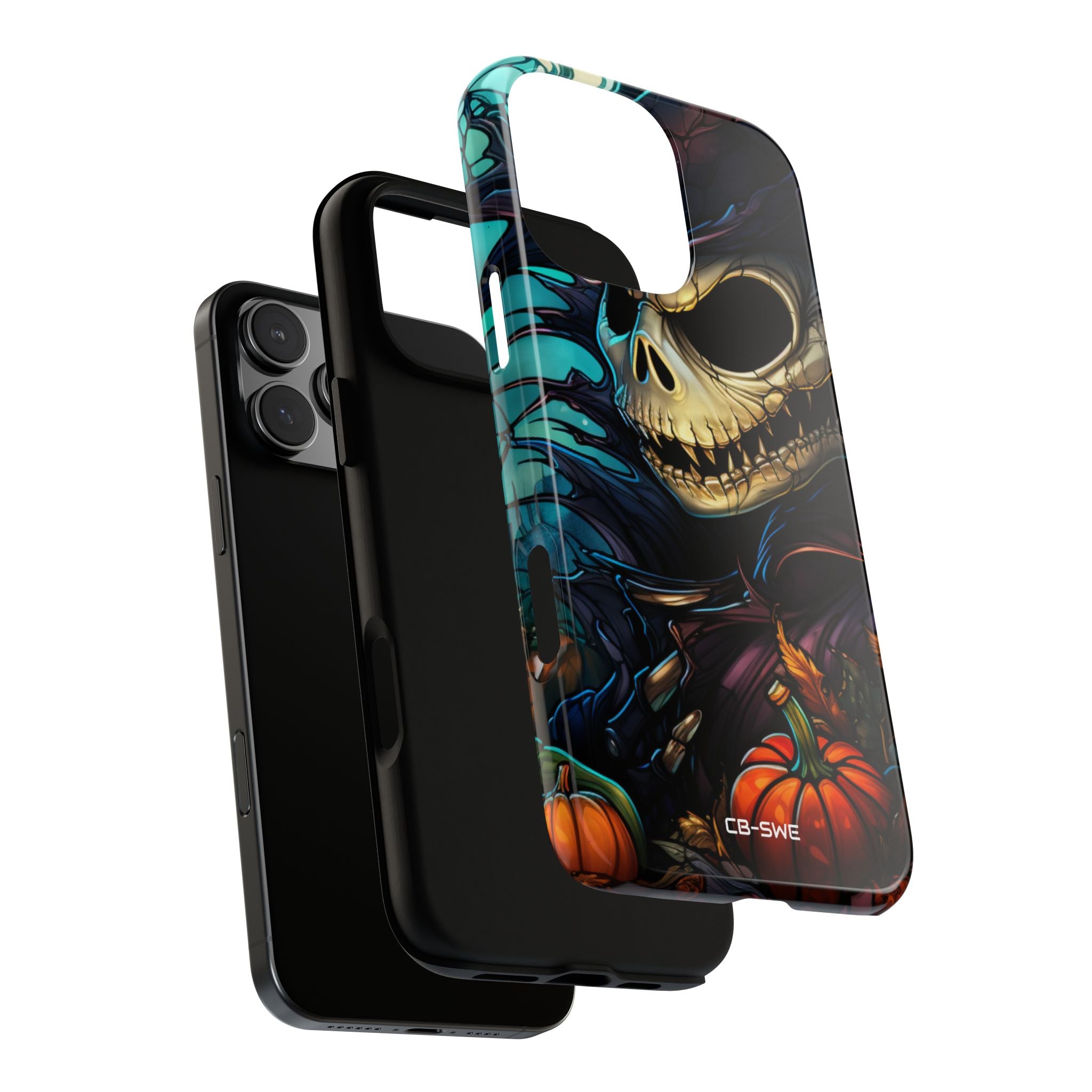 Skull Grins Brightly - iPhone Case