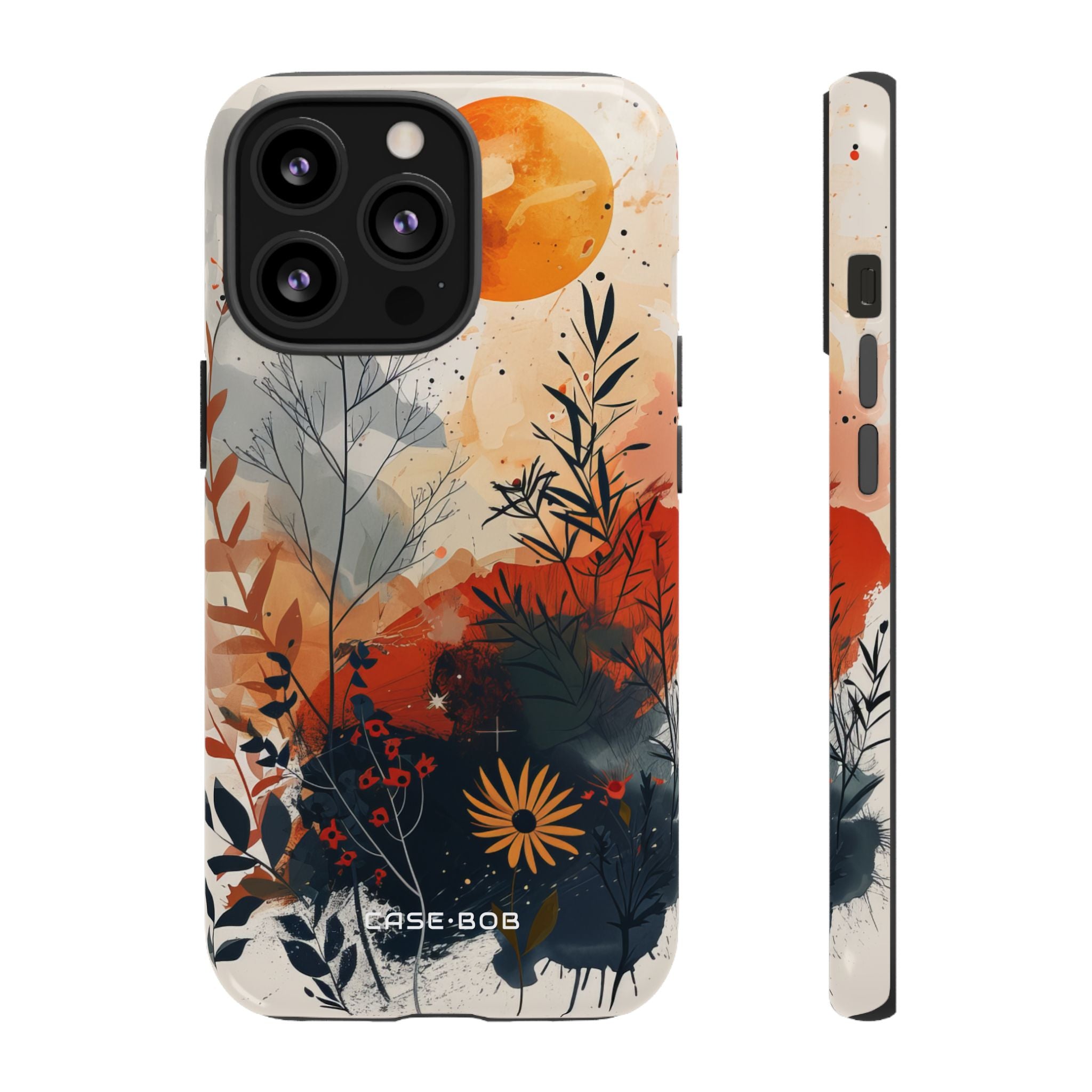 Orange Solstice iPhone 13 Pro Case - Tough