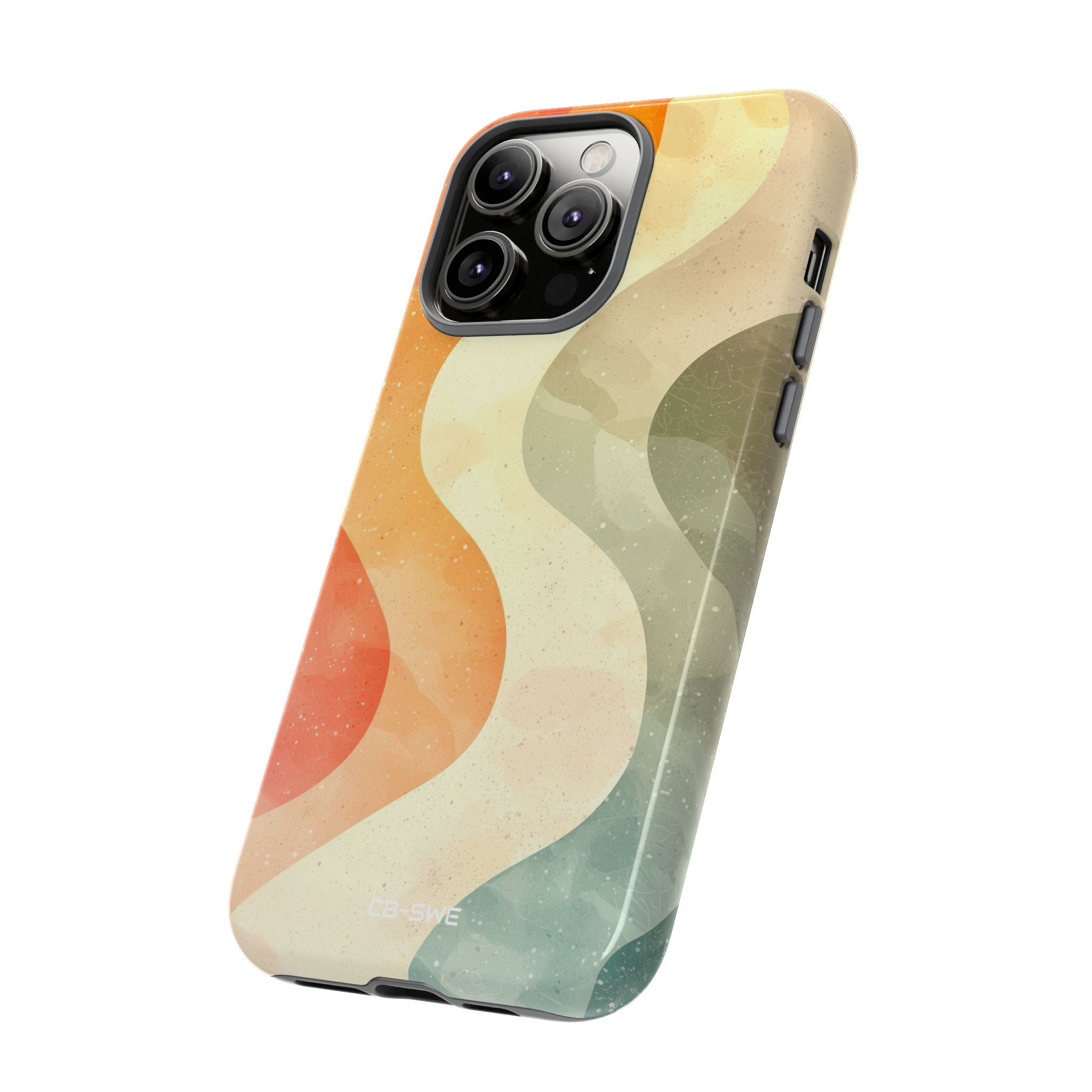 Flowing Waves Dance - iPhone Case