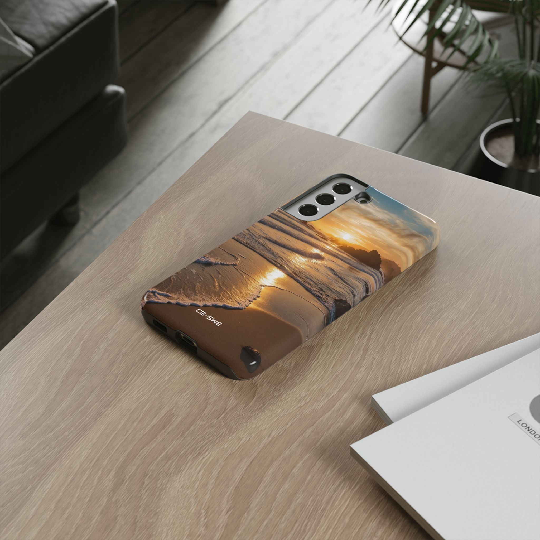 Waves Embrace Shore - Samsung Case